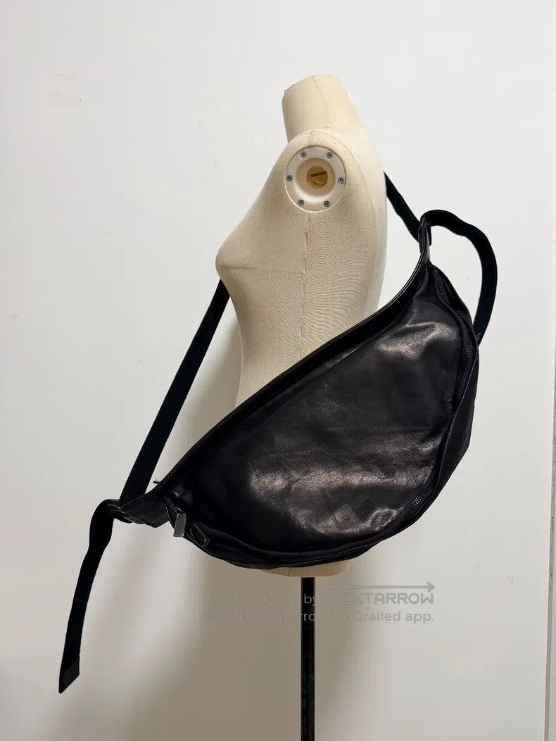 Yohji Yamamoto Yohji Yamamoto Horse Leather Backpack Single Shoulder Bag Size ONE SIZE - 1 Thumbnail