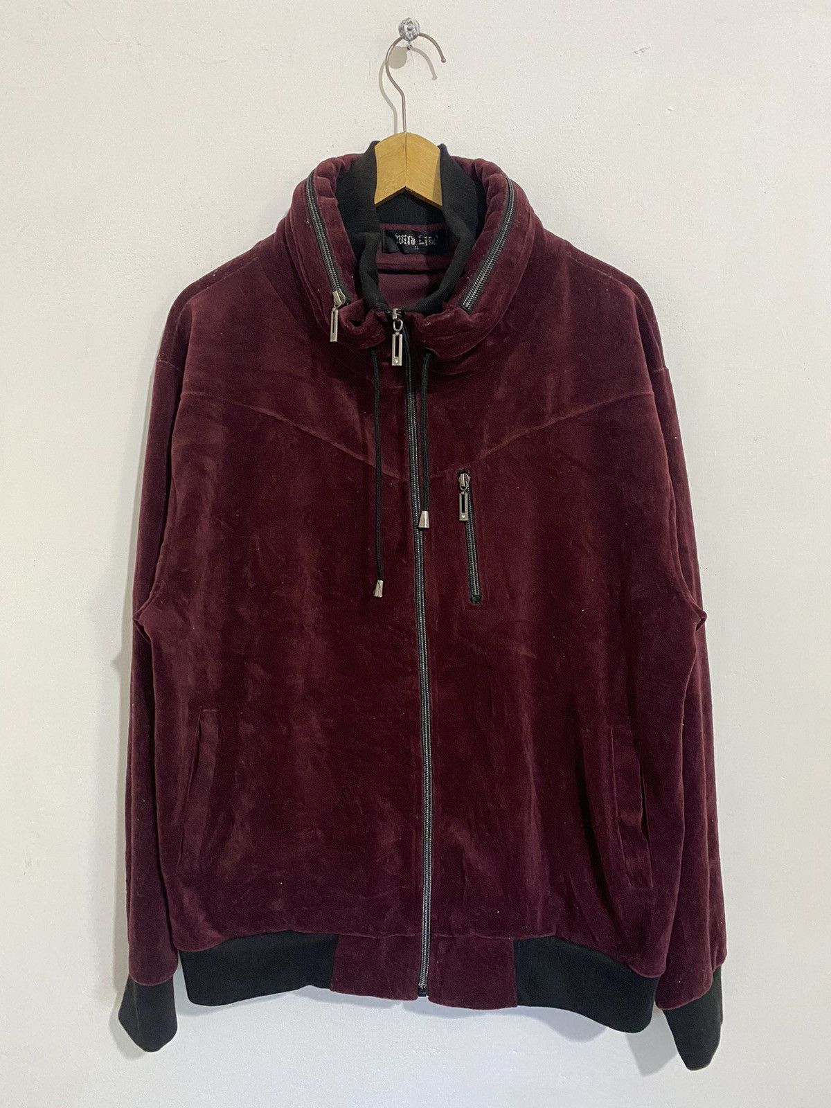 If Six Was Nine 💸BINDINGOFFER💸wildlife velvet maroon bono hoodie styled goa Size US L / EU 52-54 / 3 - 1 Thumbnail