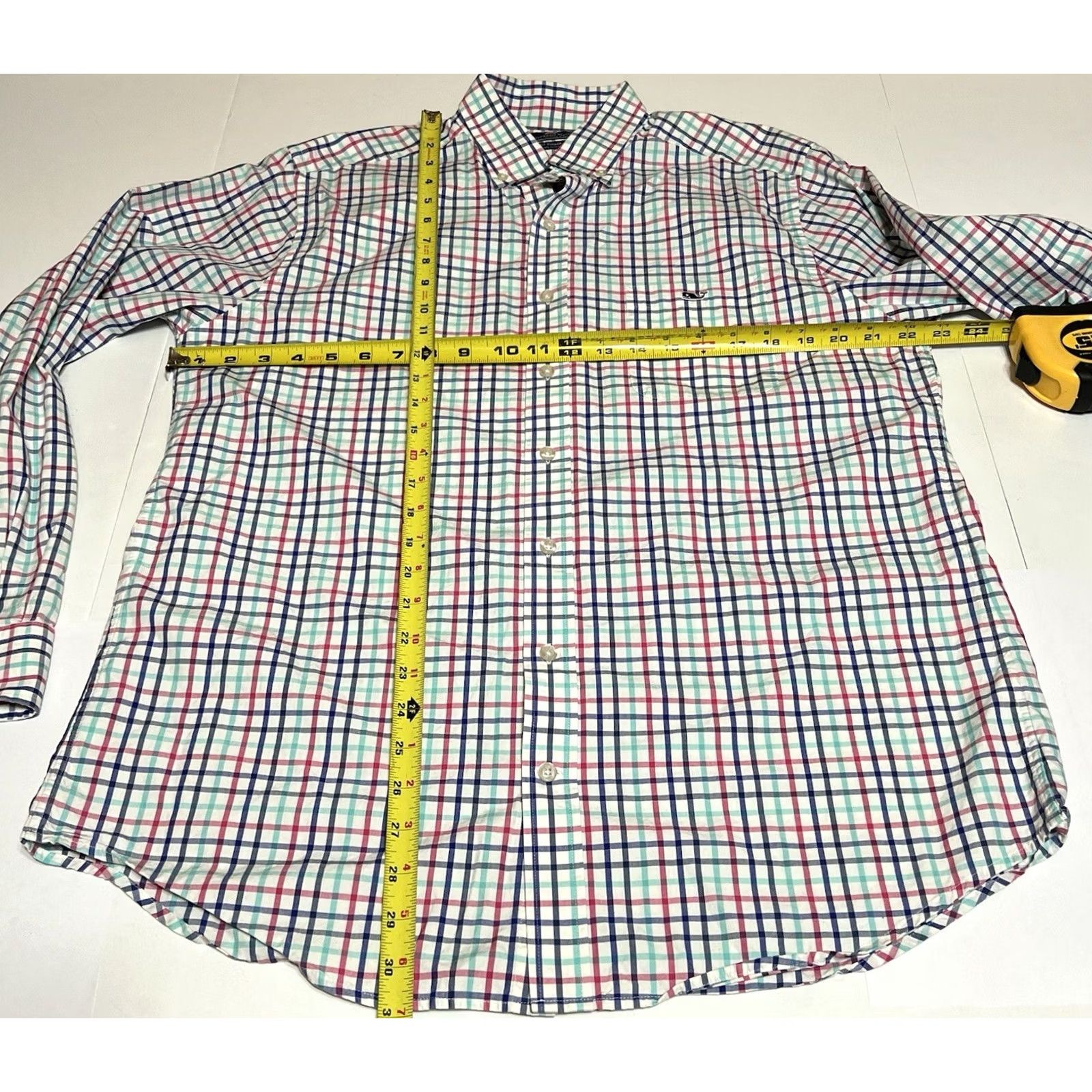 Vineyard Vines Vineyard Vines Tucker Shirt Slim Fit Mens L Plaid Long Sleeve Button-Down Size US L / EU 52-54 / 3 - 4 Thumbnail
