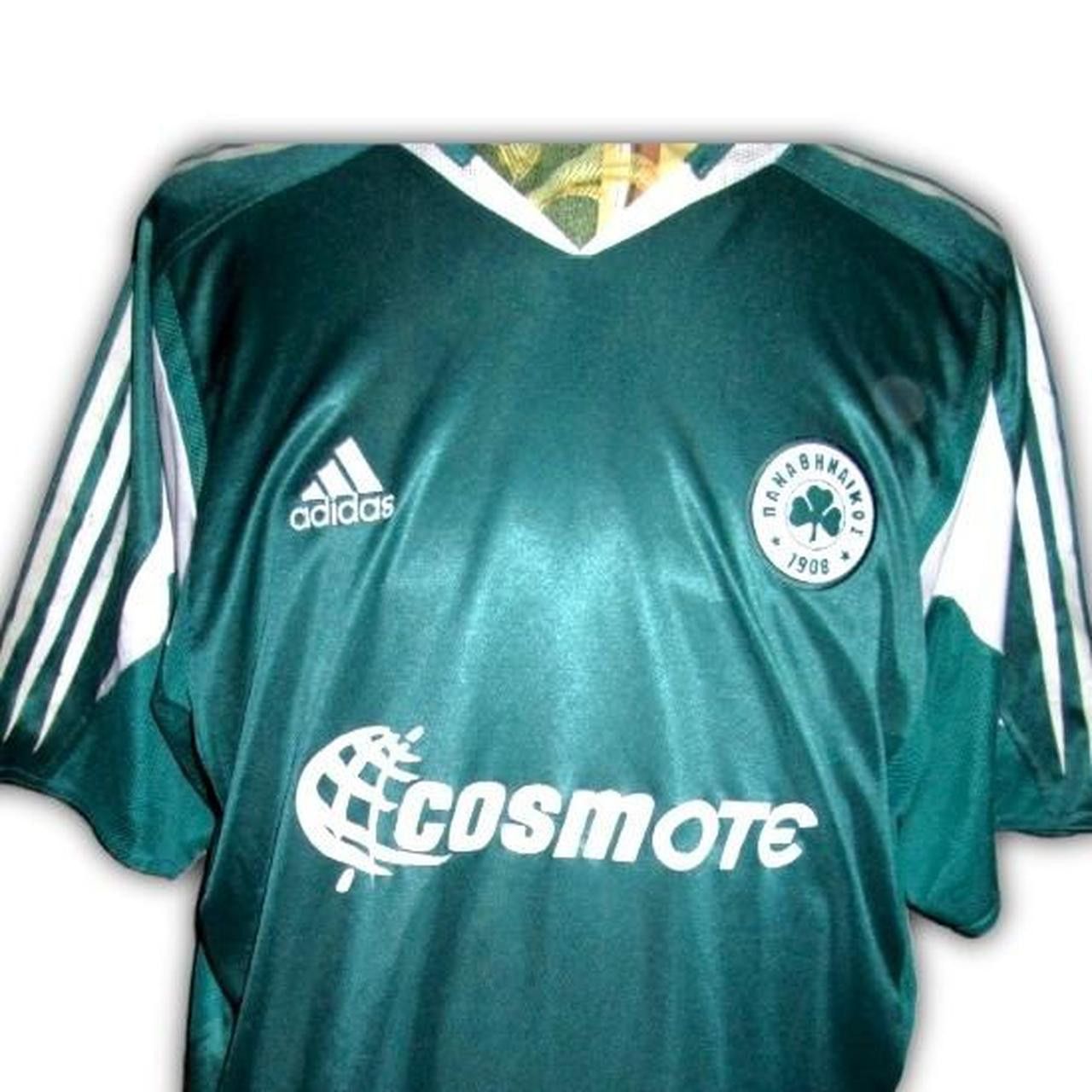Adidas Panathinaikos 2004 2005 2006 Home Shirt Jersey Trikot Magl Size US L / EU 52-54 / 3 - 4 Thumbnail
