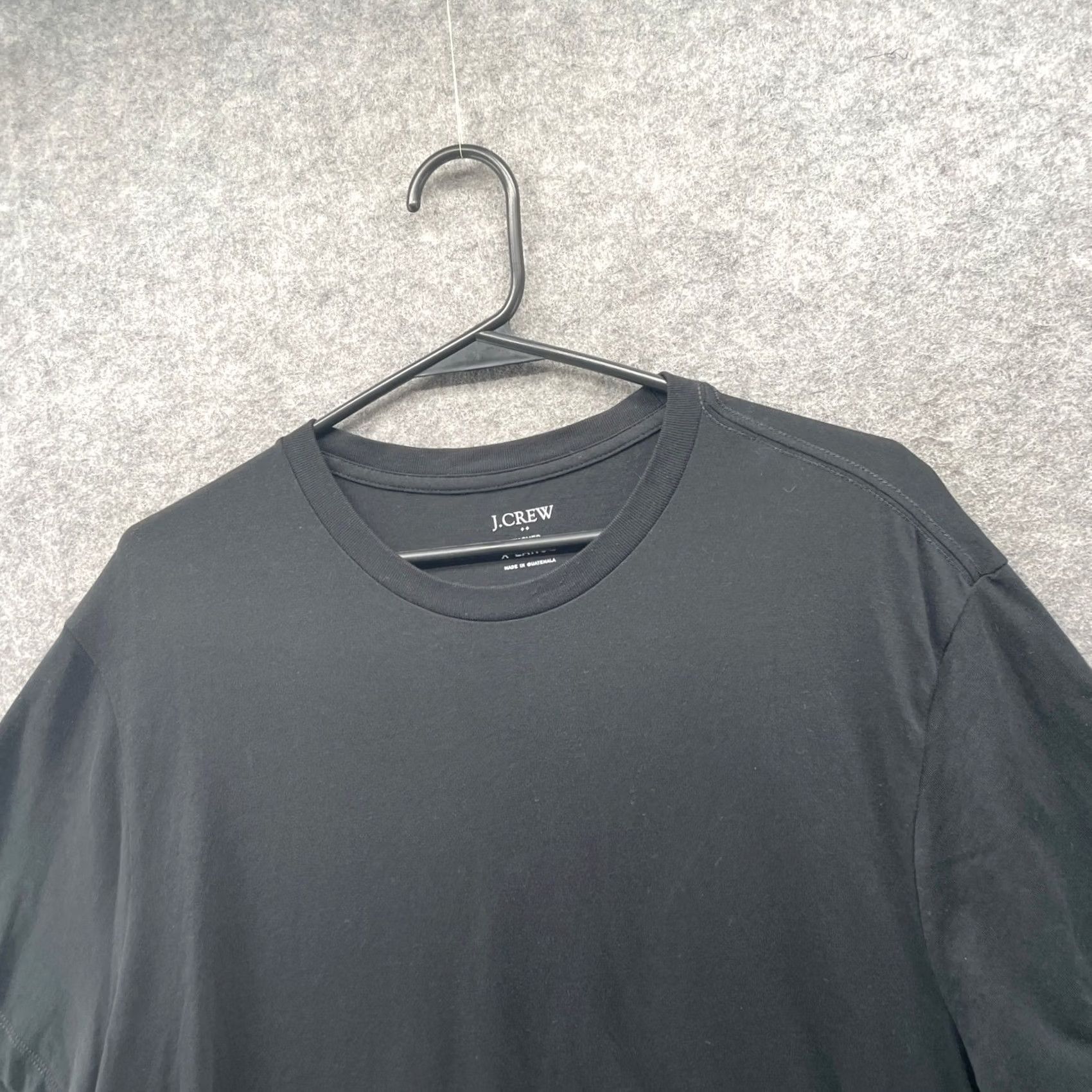 J.Crew J.CREW Cotton Washed Jersey Tee Mens XL Black Short Sleeve Crewneck T Shirt Size US XL / EU 56 / 4 - 3 Thumbnail