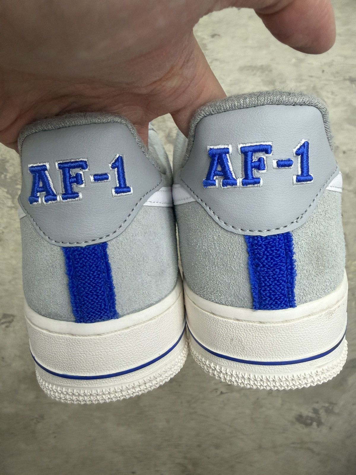 Nike Nike Air Force 1 Low Athletic Club Light Smoke Size US 11 / EU 44 - 3 Thumbnail