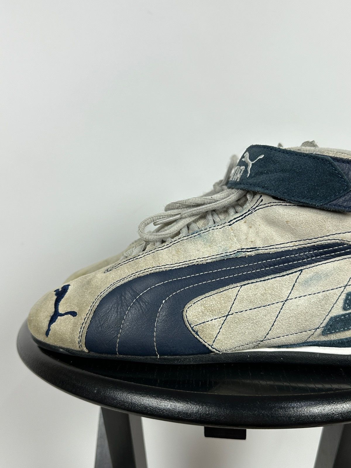 Puma Vintage Puma F1 Repli Cat Mid III SpeedCat Suede Sneakers Size US 7.5 / EU 40-41 - 13 Thumbnail
