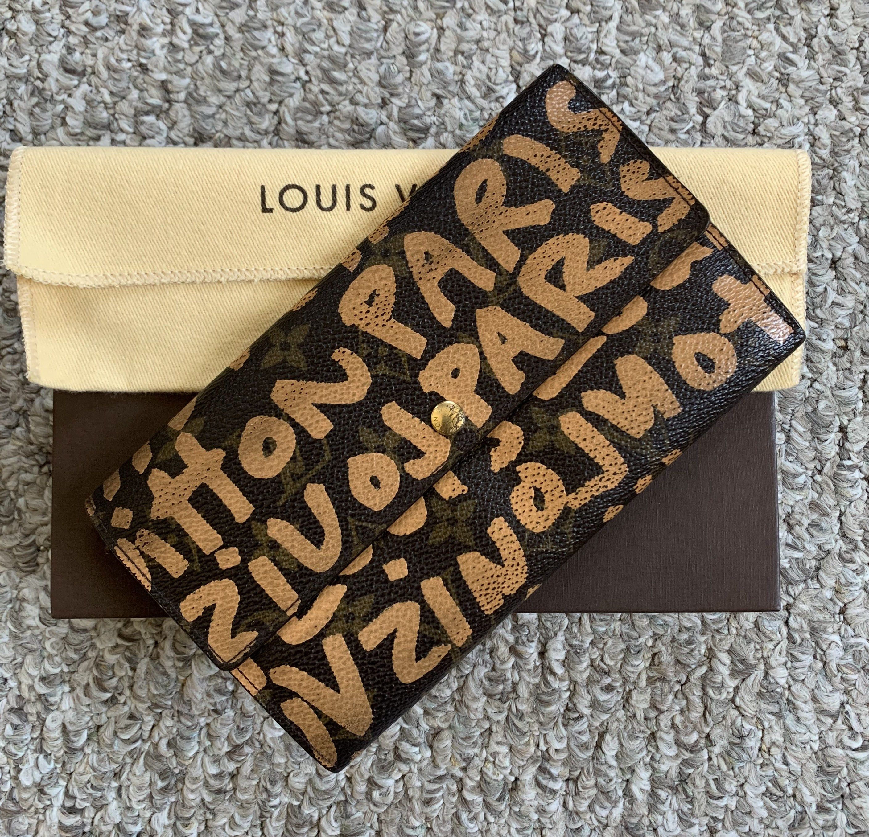 Louis Vuitton × Stephen Sprouse S/S 2001 Louis Vuitton x Sprouse Graffiti Monogram Wallet Size ONE SIZE - 1 Thumbnail