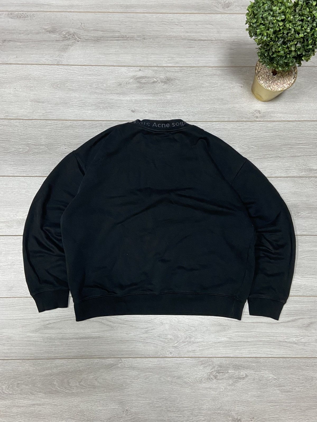 Acne Studios Acne Studios Flogho Crewneck Oversize Boxy Fit Designer Size US L / EU 52-54 / 3 - 12 Thumbnail