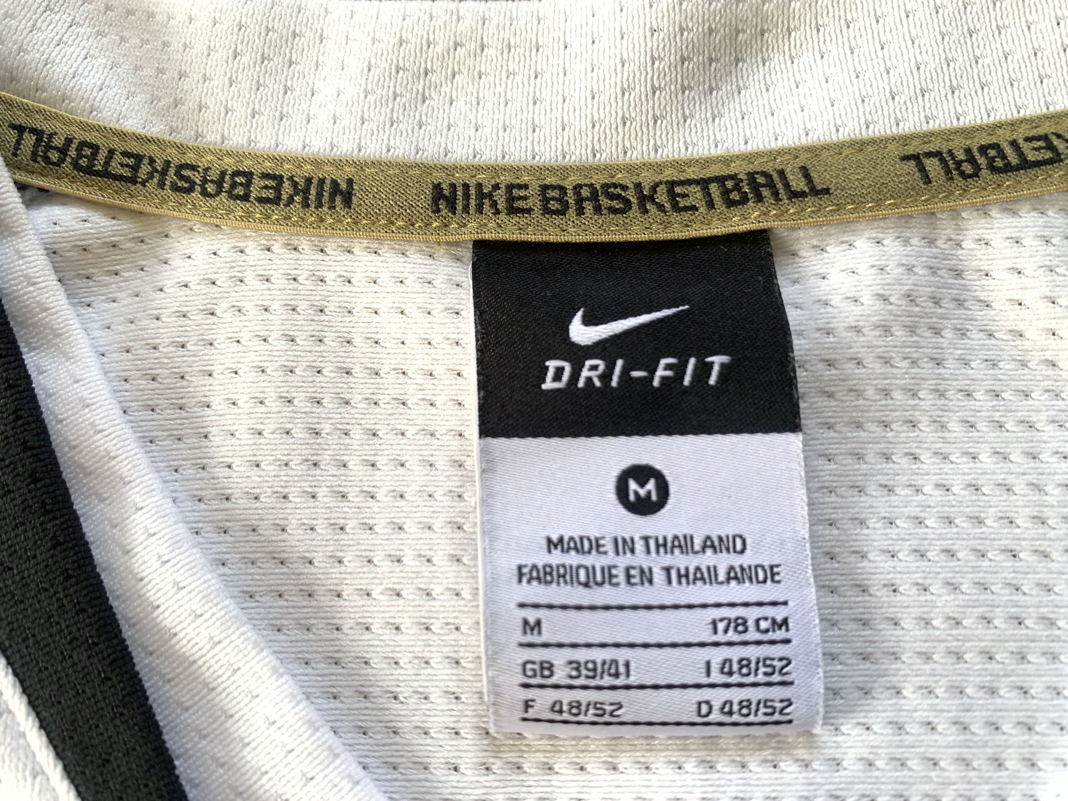 Nike Nike Basketball White Training Tank Sleeveless Jersey Size US M / EU 48-50 / 2 - 6 Thumbnail