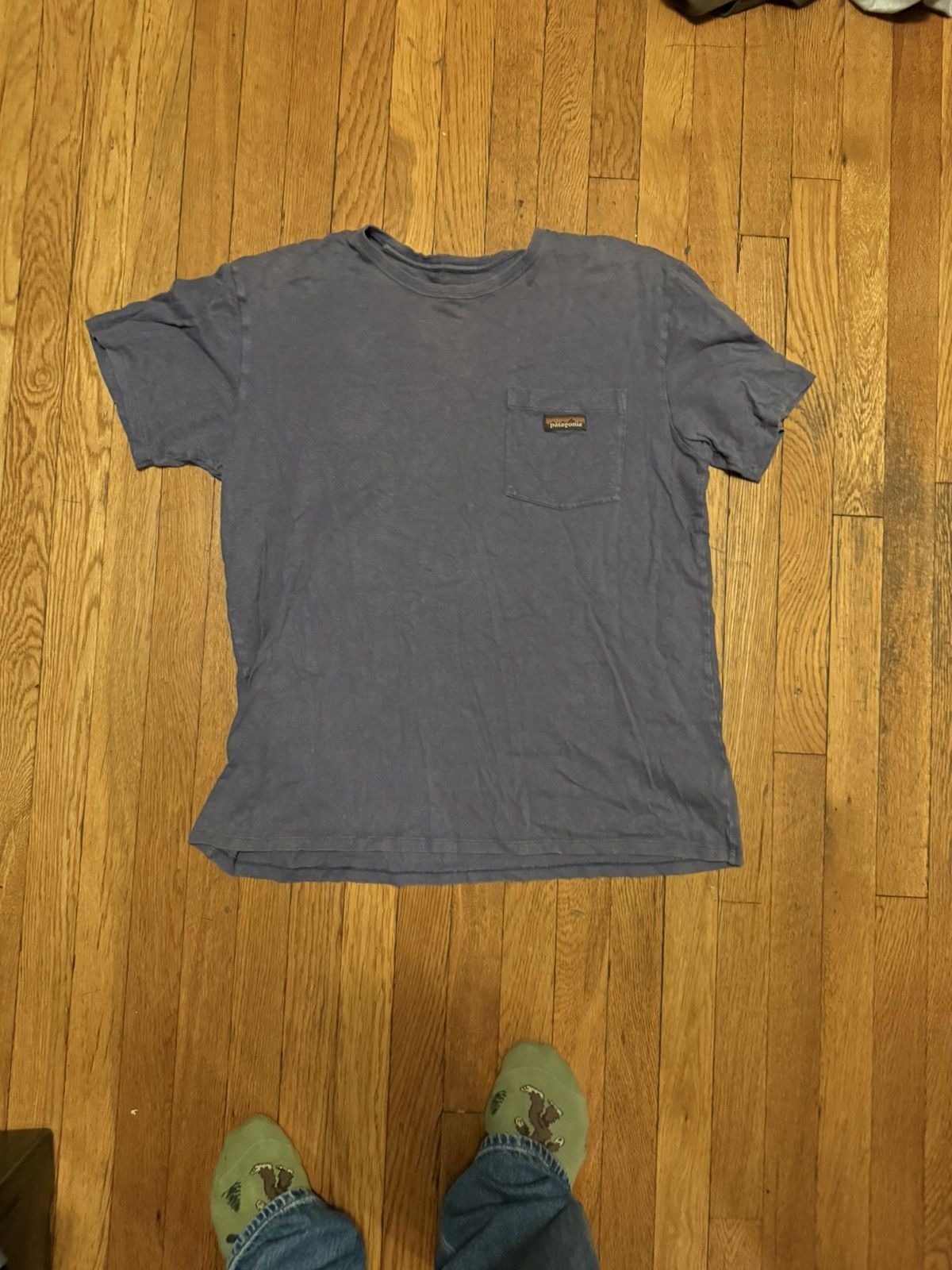 Patagonia Blue Patagonia Hemp Tee Size US L / EU 52-54 / 3 - 1 Thumbnail