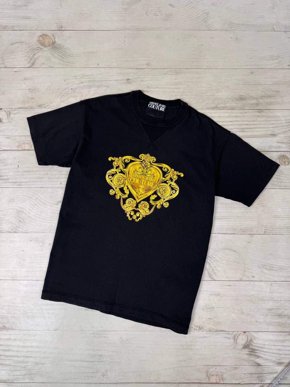 Versace Versace Jeans Couture Baroque T-Shirt Size US S / EU 44-46 / 1 - 1 Thumbnail