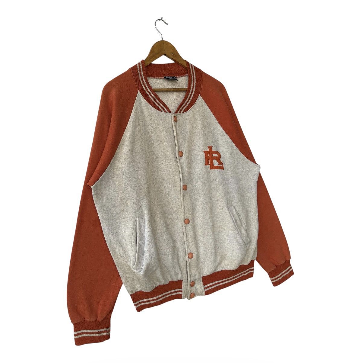 Polo Ralph Lauren Vintage 80s Polo Ralph Lauren Varsity Jacket Made in USA Size US L / EU 52-54 / 3 - 3 Thumbnail