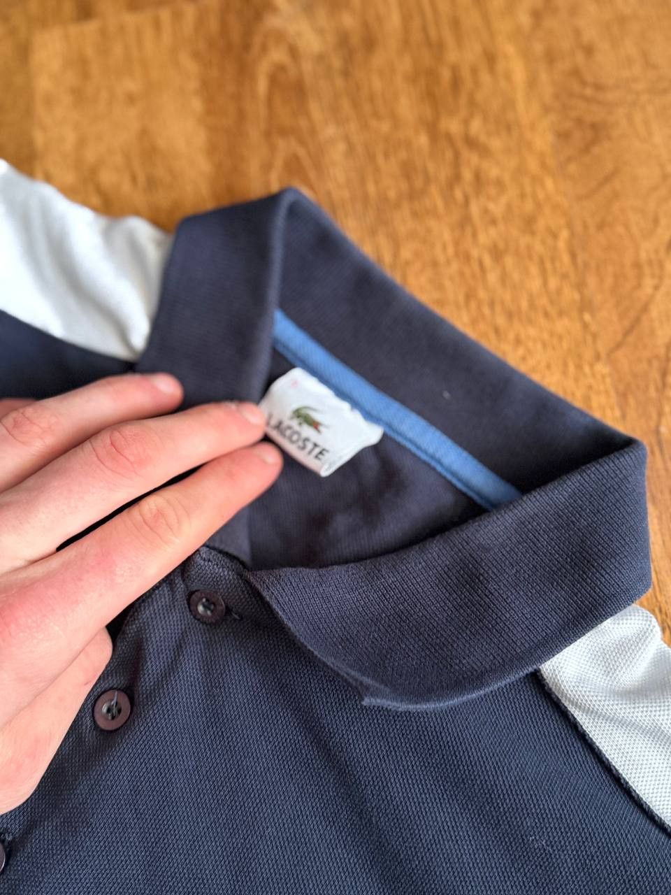 Lacoste Lacoste Streetwear Polo T-Shirt Y2K Size US S / EU 44-46 / 1 - 8 Thumbnail