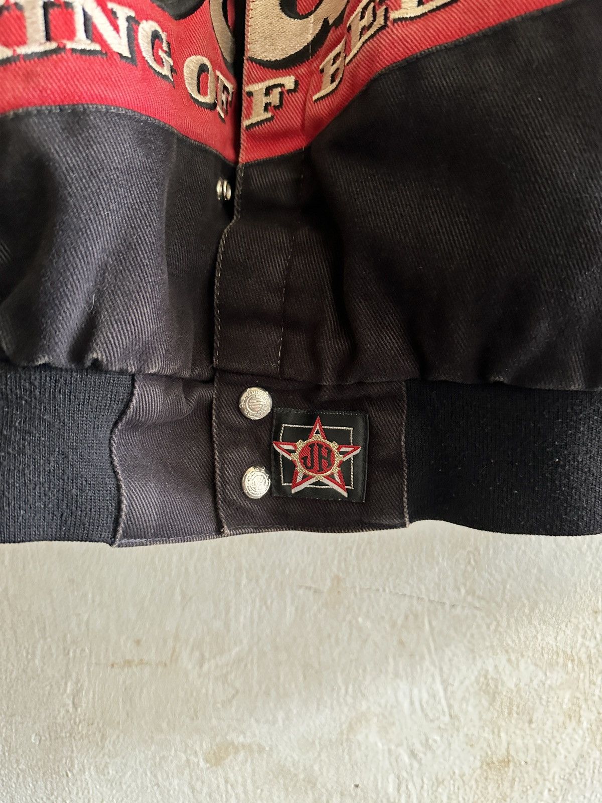 Budweiser × JH Design × NASCAR Vintage JACKET DALE EARHARD BY JH DESIGN Size US S / EU 44-46 / 1 - 4 Thumbnail