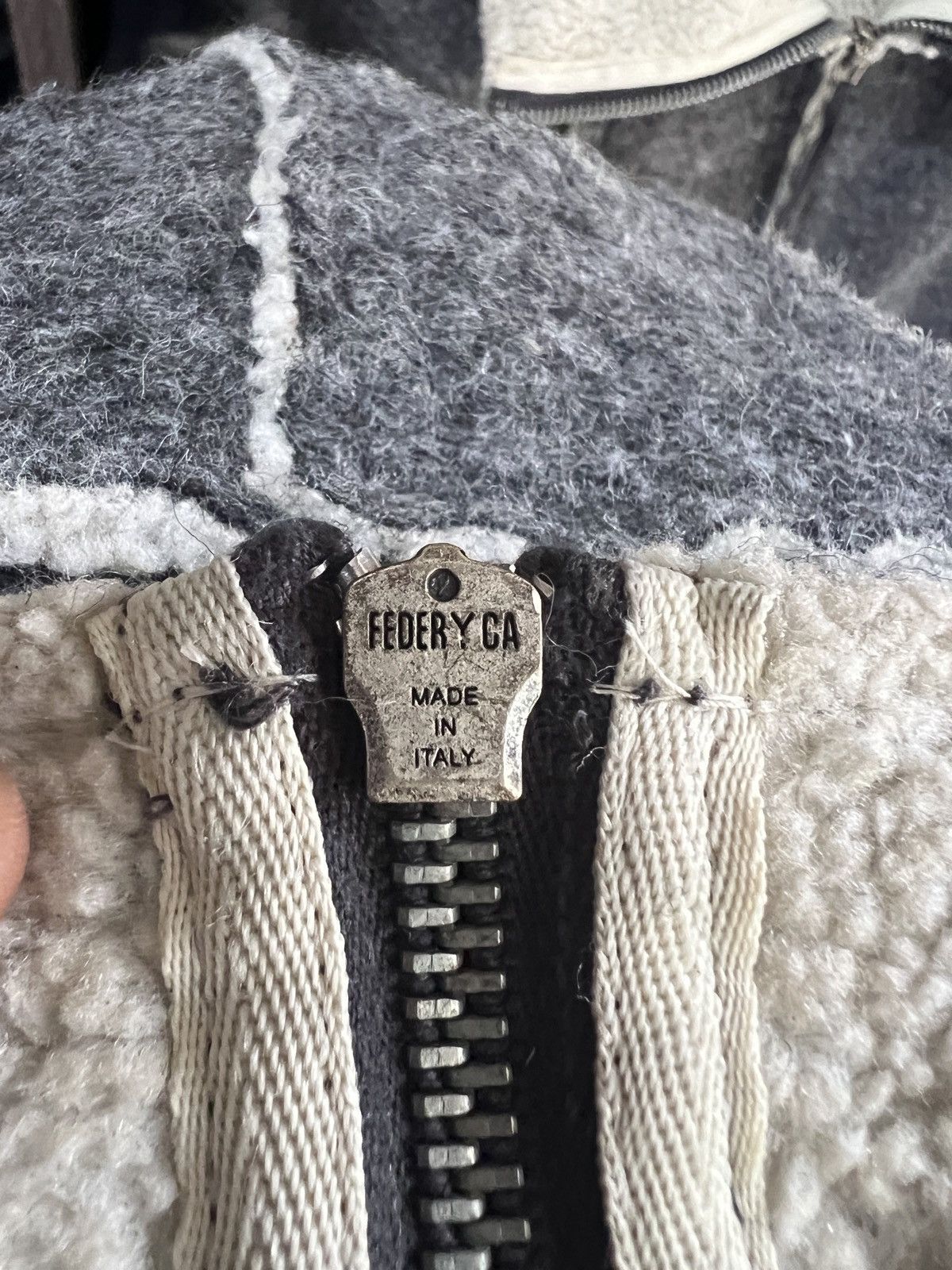 Diesel 🔥Vintage Diesel Deep Pile Sherpa Zipper Jacket Size S / US 4 / IT 40 - 10 Thumbnail