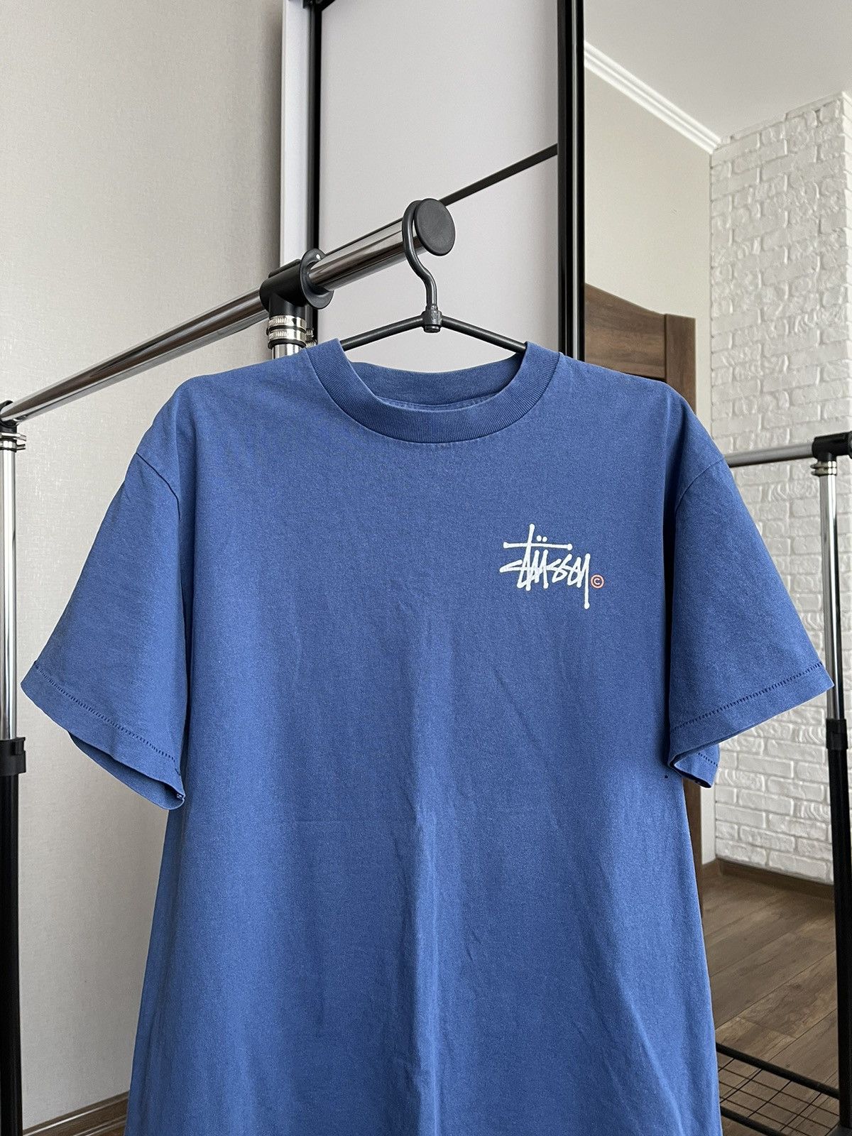 Stussy Stussy Vintage USA Big Logo T-Shirt Tee 90s Size US L / EU 52-54 / 3 - 9 Thumbnail
