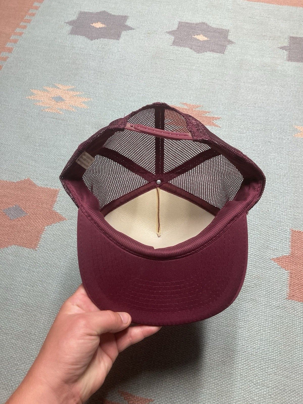Vintage Vtg trucker hat mistaken me someone who gives a S#!T funny Size ONE SIZE - 5 Thumbnail