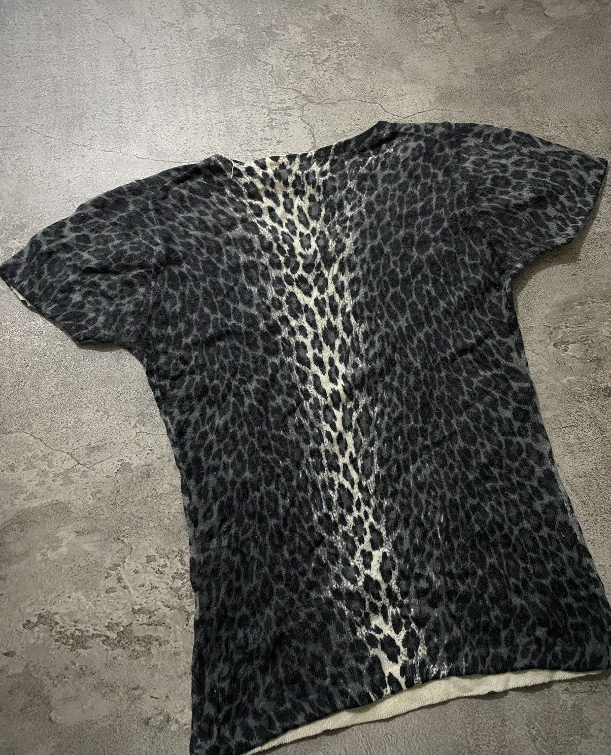 Hysteric Glamour Y2k Vino Rouge Leopard Grunge Poem Ifisixwasninw Tee Size S / US 4 / IT 40 - 2 Thumbnail