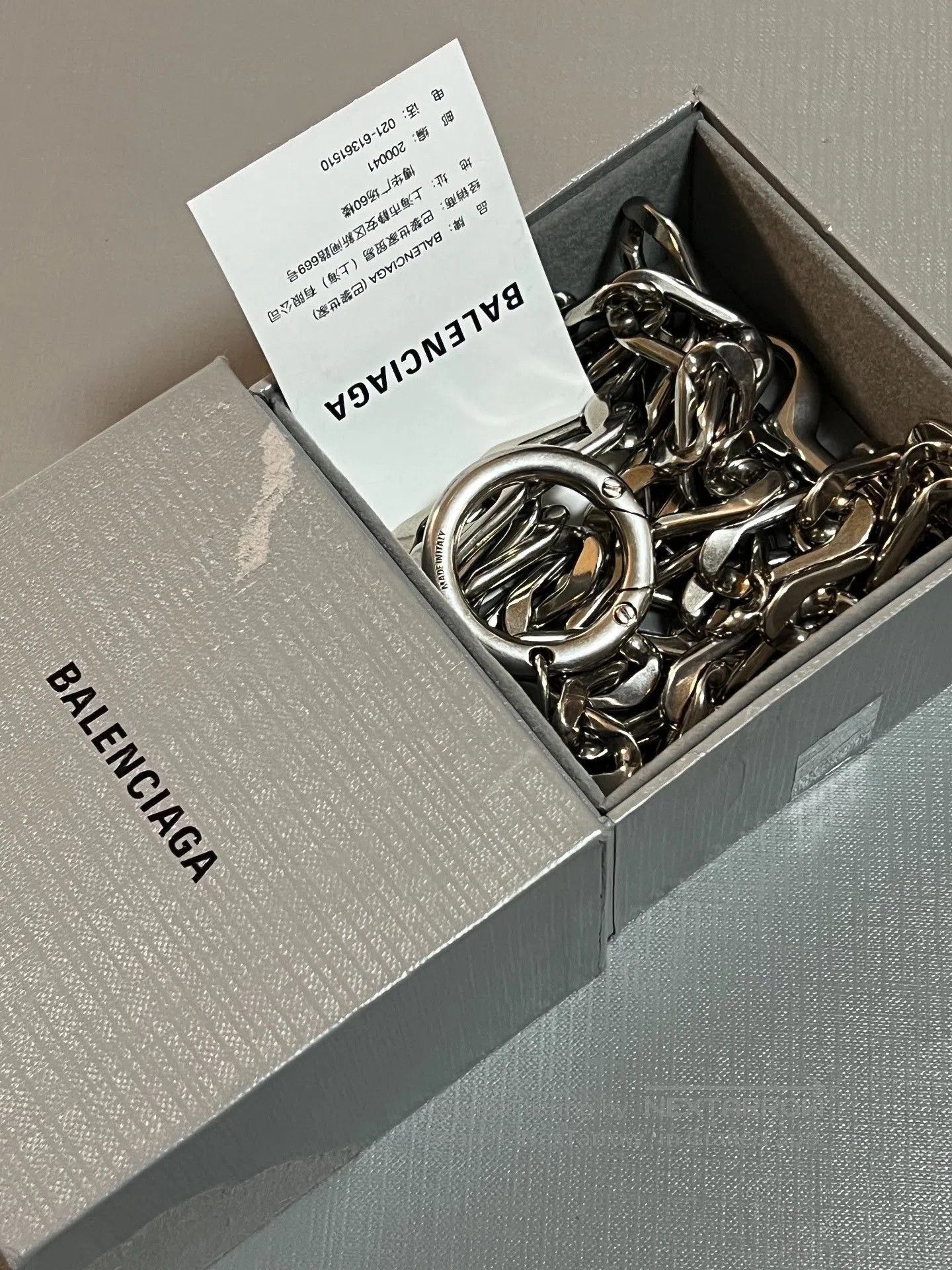 Balenciaga Balenciaga Alloy Pants Chain. Size ONE SIZE - 6 Thumbnail