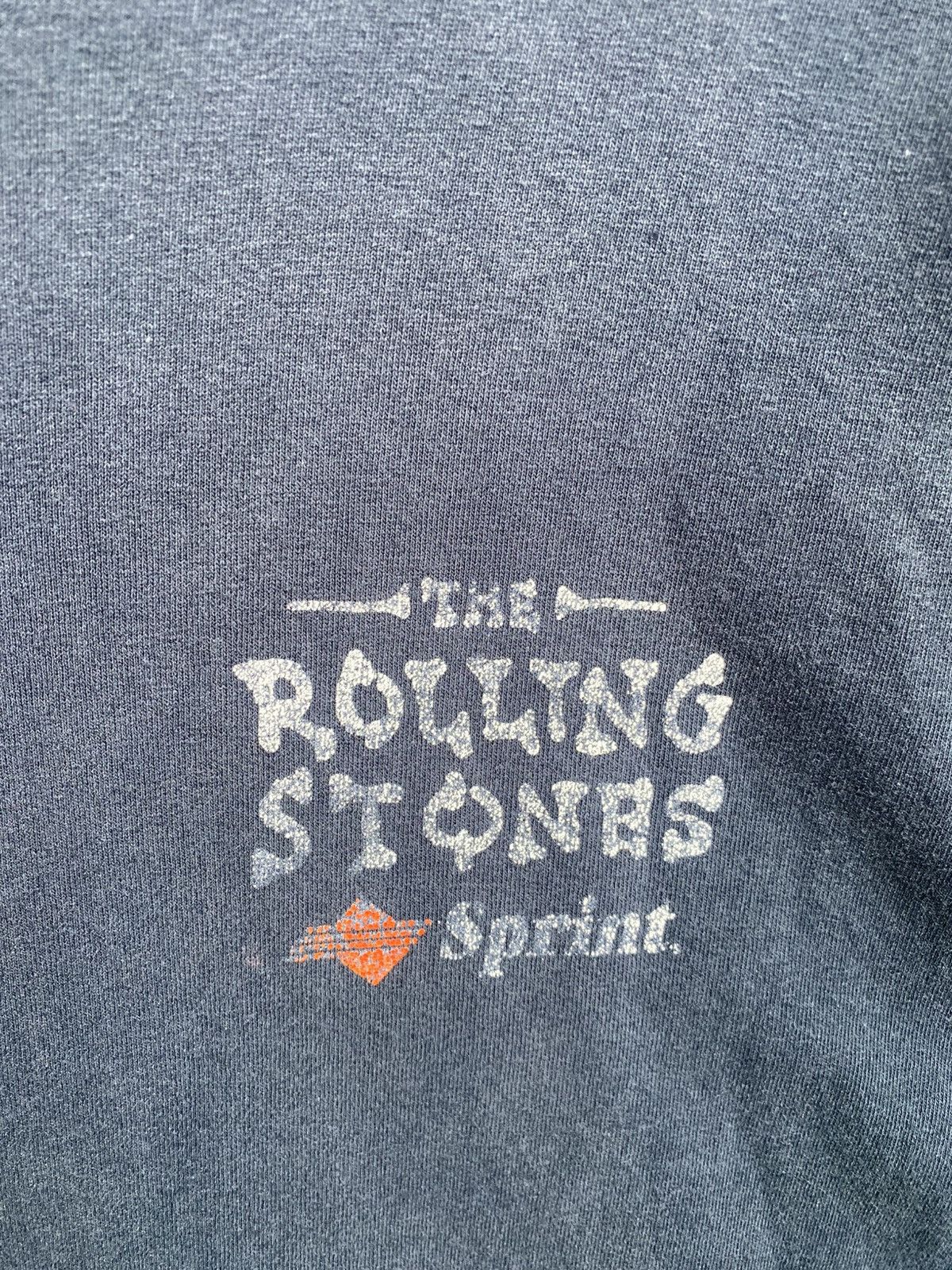 Band Tees Vintage Sunfaded Rolling Stones Long Sleeve Tshirt Size US M / EU 48-50 / 2 - 11 Thumbnail