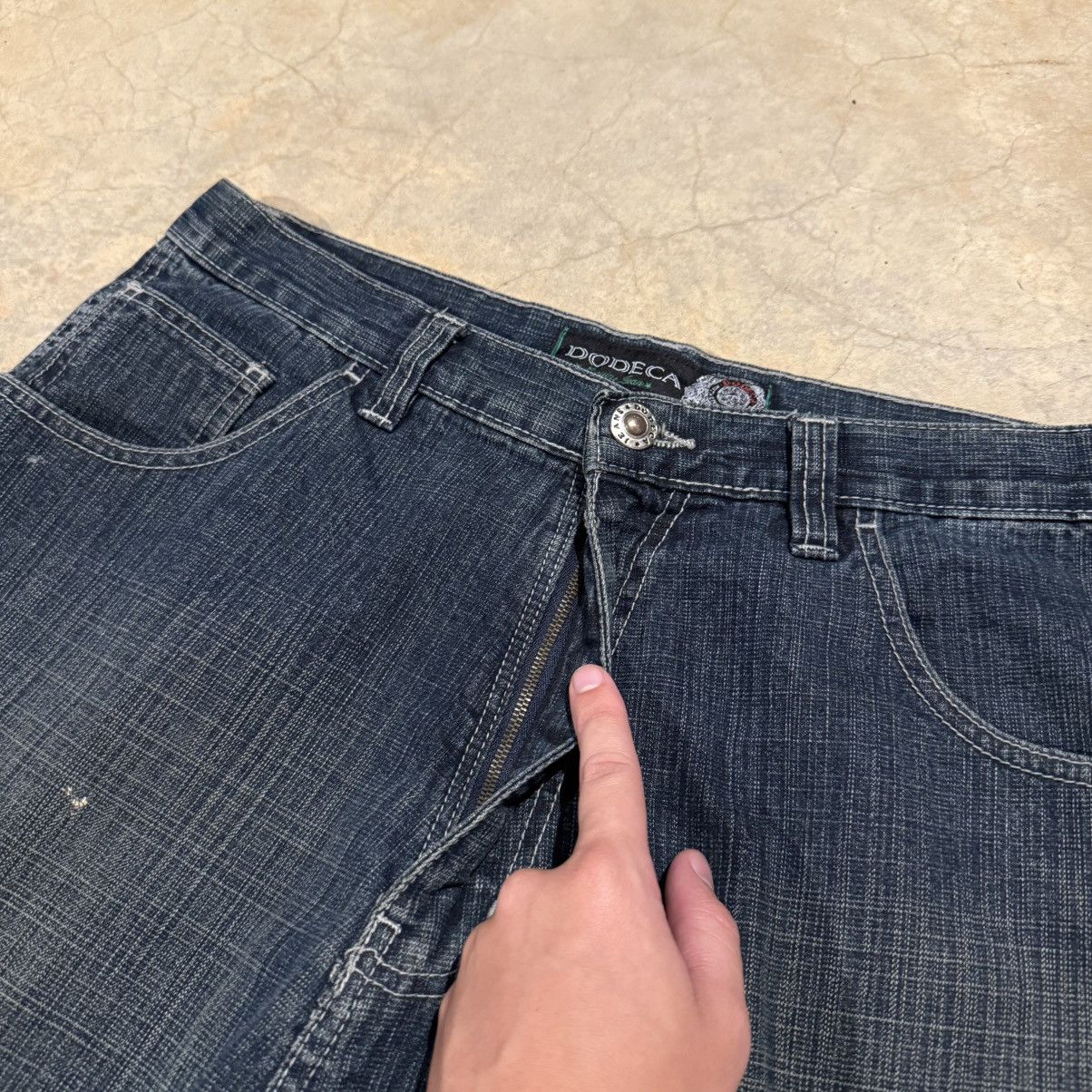 Vintage Vtg 2000s Baggy Mudwash Faded Jeans ERD Grunge Southpole Y2K Size US 35 - 5 Thumbnail