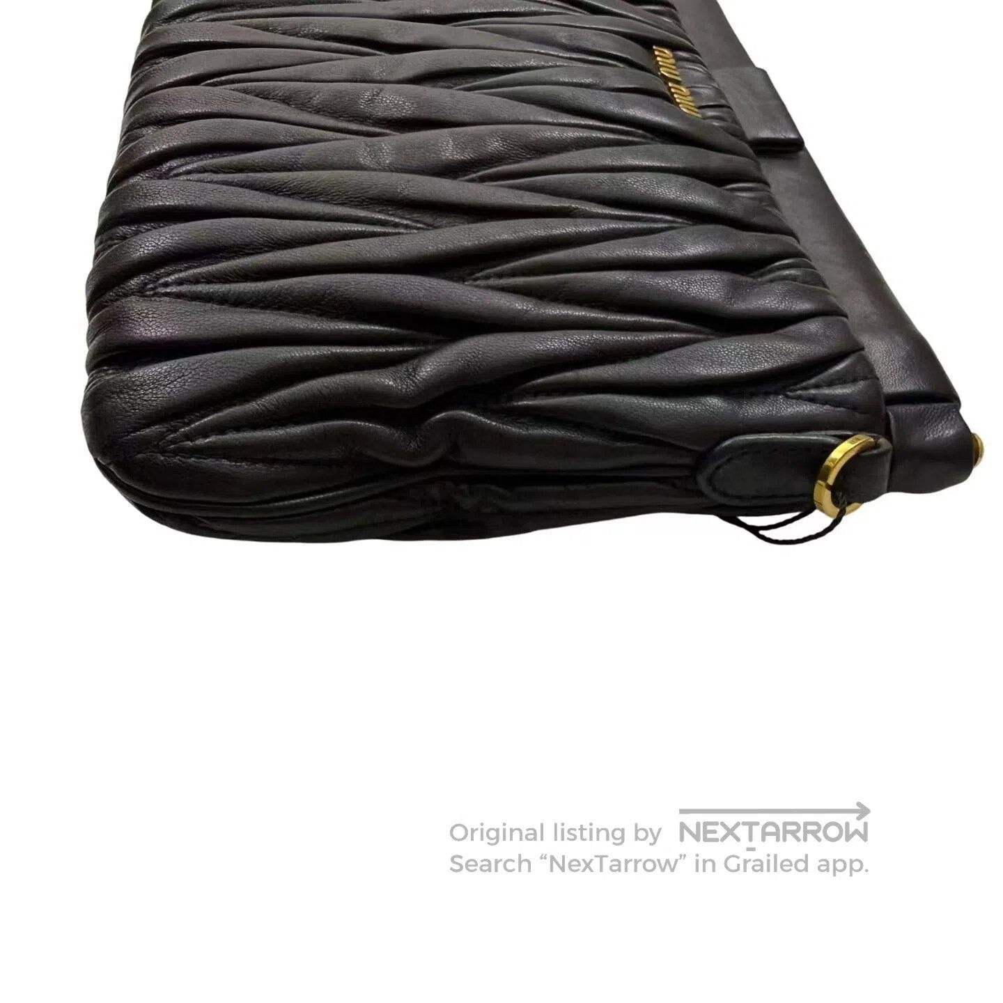 Miu Miu Miu Miu Crinkle Bag| Size ONE SIZE - 5 Thumbnail