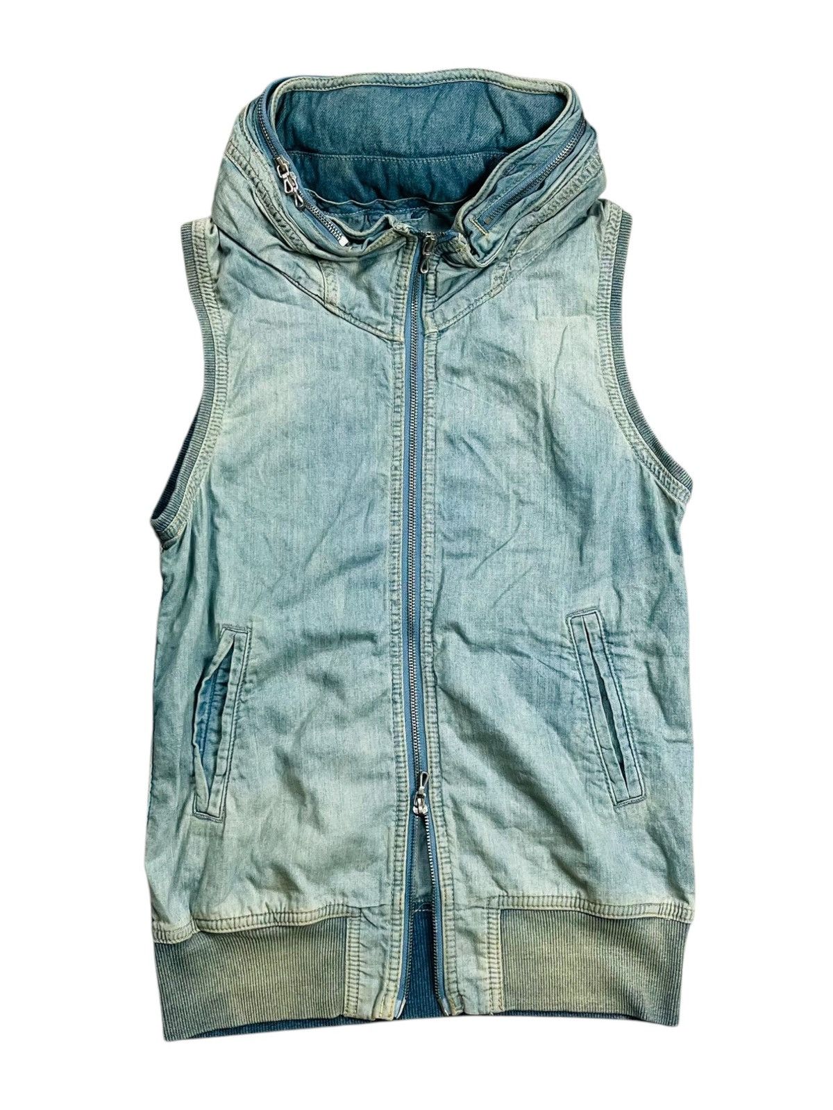 If Six Was Nine 2000s GOA - Apocalypse Style Vest Hooded Size US M / EU 48-50 / 2 - 3 Thumbnail