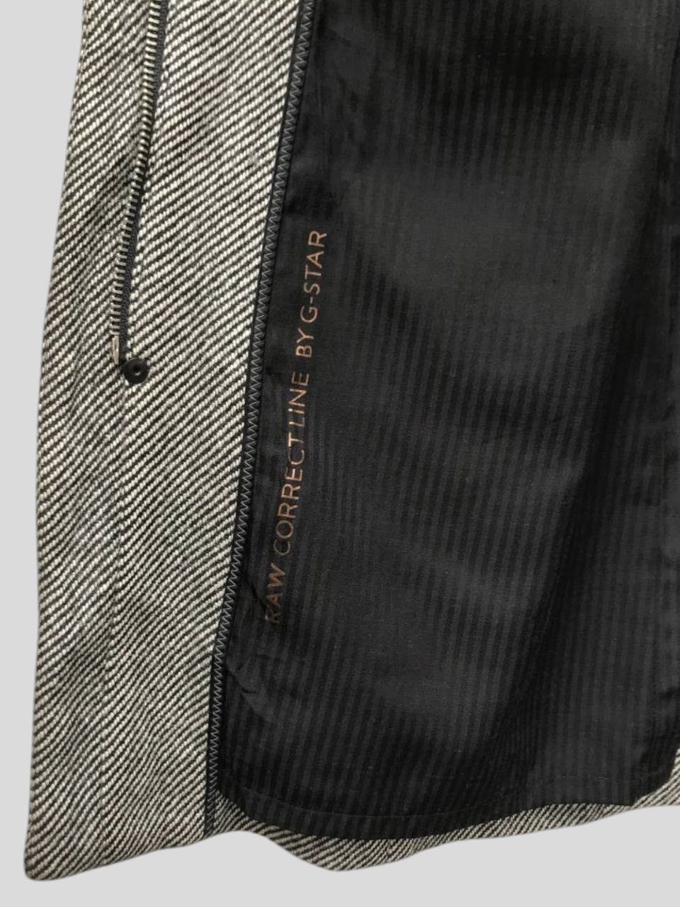 G-Star Raw Correct Line by G Star Striped Fay Long Coat Size S / US 4 / IT 40 - 15 Thumbnail