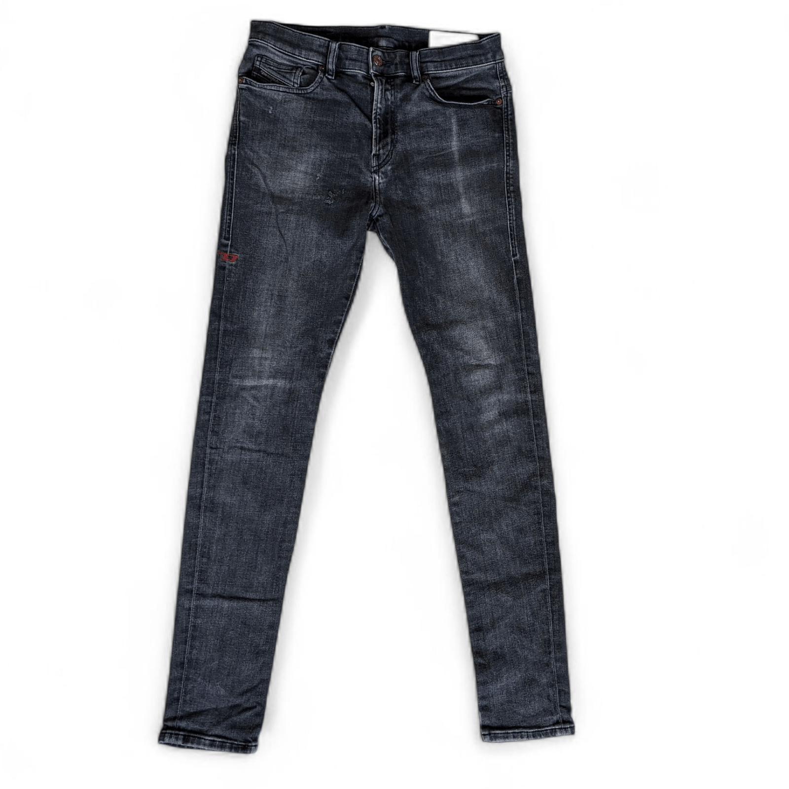 Diesel Diesel D-Amny X Skinny Jeans – W29 L30 – Black Washed Denim Size 30" / US 8 / IT 44 - 1 Thumbnail