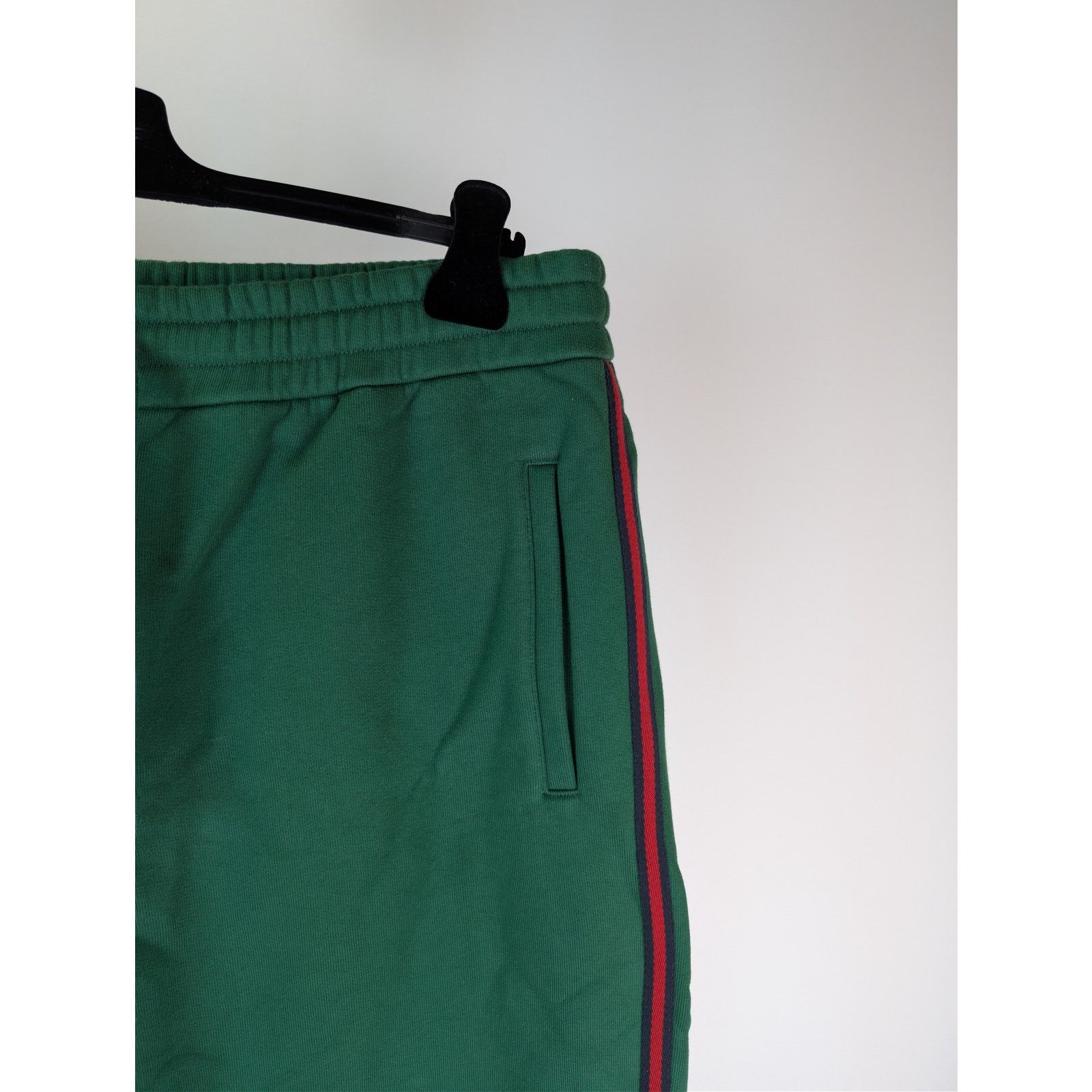 Gucci o1rshd1 Cotton Jersey Jogging Pants with Web Stripe in Green Size US 40 / EU 56 - 5 Thumbnail