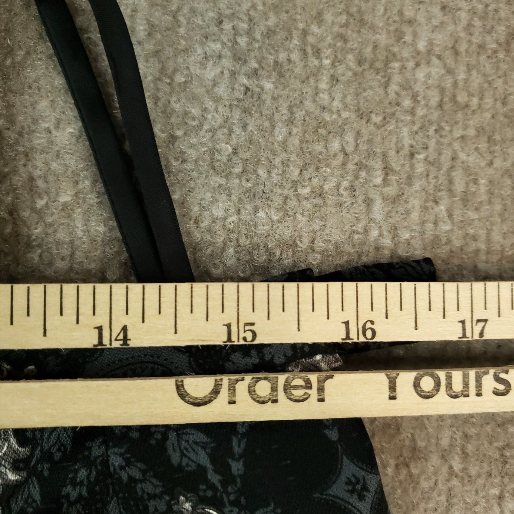 Talbots Talbots Pants Women Sz 14 Black Silk Wool Straight Leg Side Zip Casual Lock Keys Size 36" / US 14 / IT 50 - 5 Thumbnail