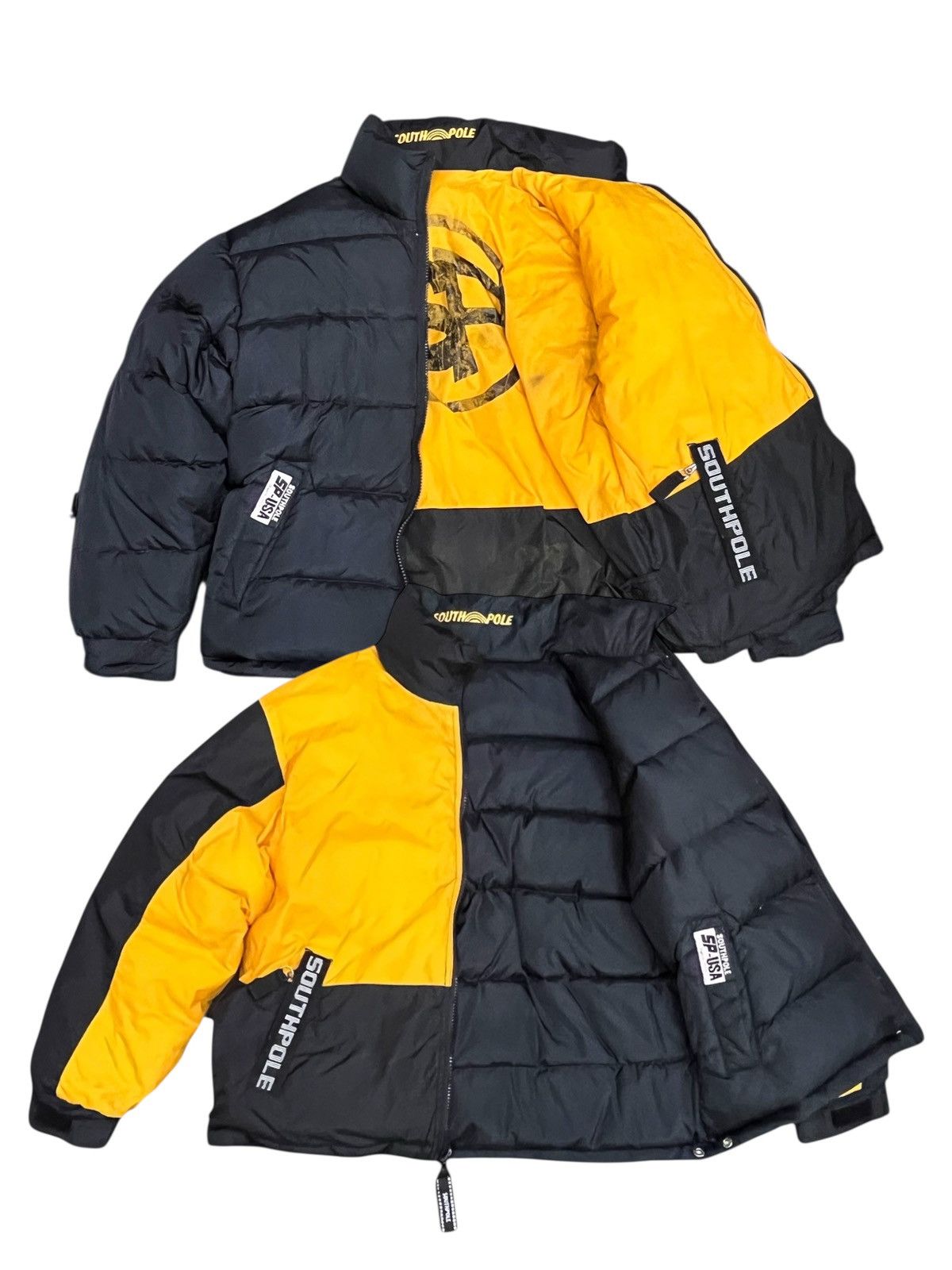 Southpole FYE🔥Vintage SOUTHPOLE Reversible Puffer Jacket Y2K Hip-Hop Size US M / EU 48-50 / 2 - 1 Thumbnail
