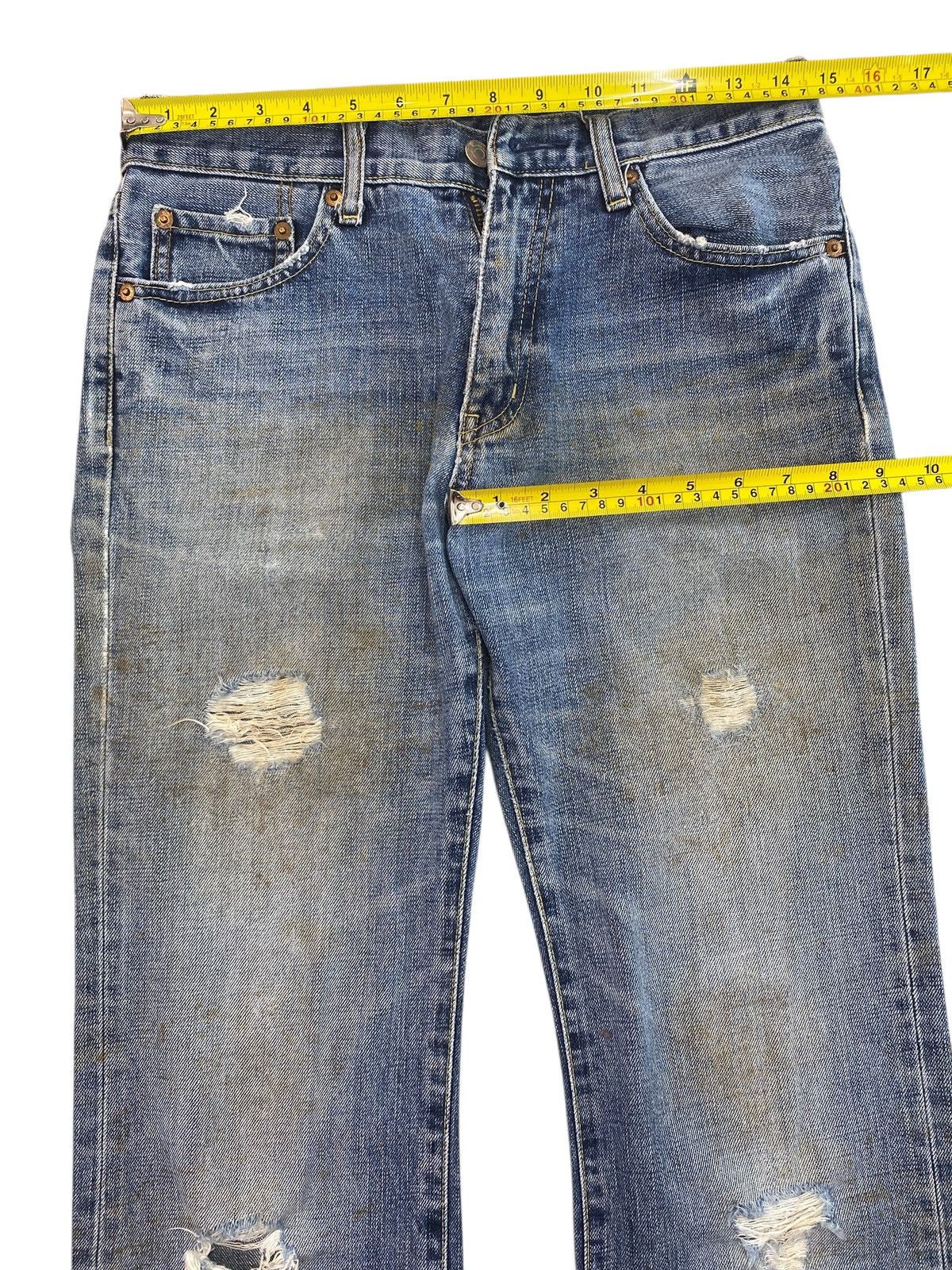 Uniqlo Vintage Uniqlo Rusty Wash Stye Flare Jeans Size US 30 / EU 46 - 5 Thumbnail