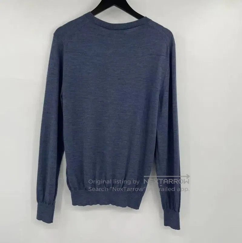 Other Dior Men's Blue Wool Long Sleeve Sweater . Size US L / EU 52-54 / 3 - 2 Thumbnail