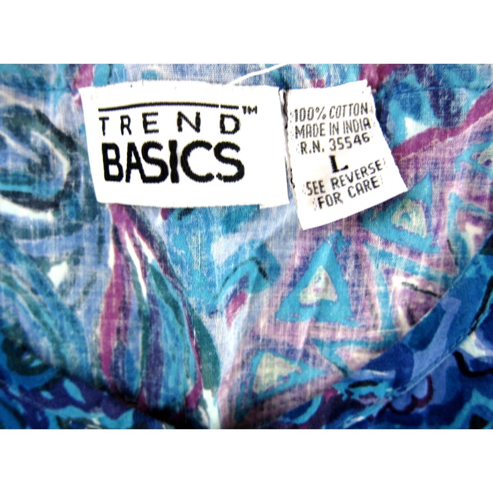 Asics VINTAGE Trend Basics Dress Womens L Blue VTG Purple Green Floral Pocket Drop Waist Midi Tank Size L / US 10 / IT 46 - 4 Thumbnail