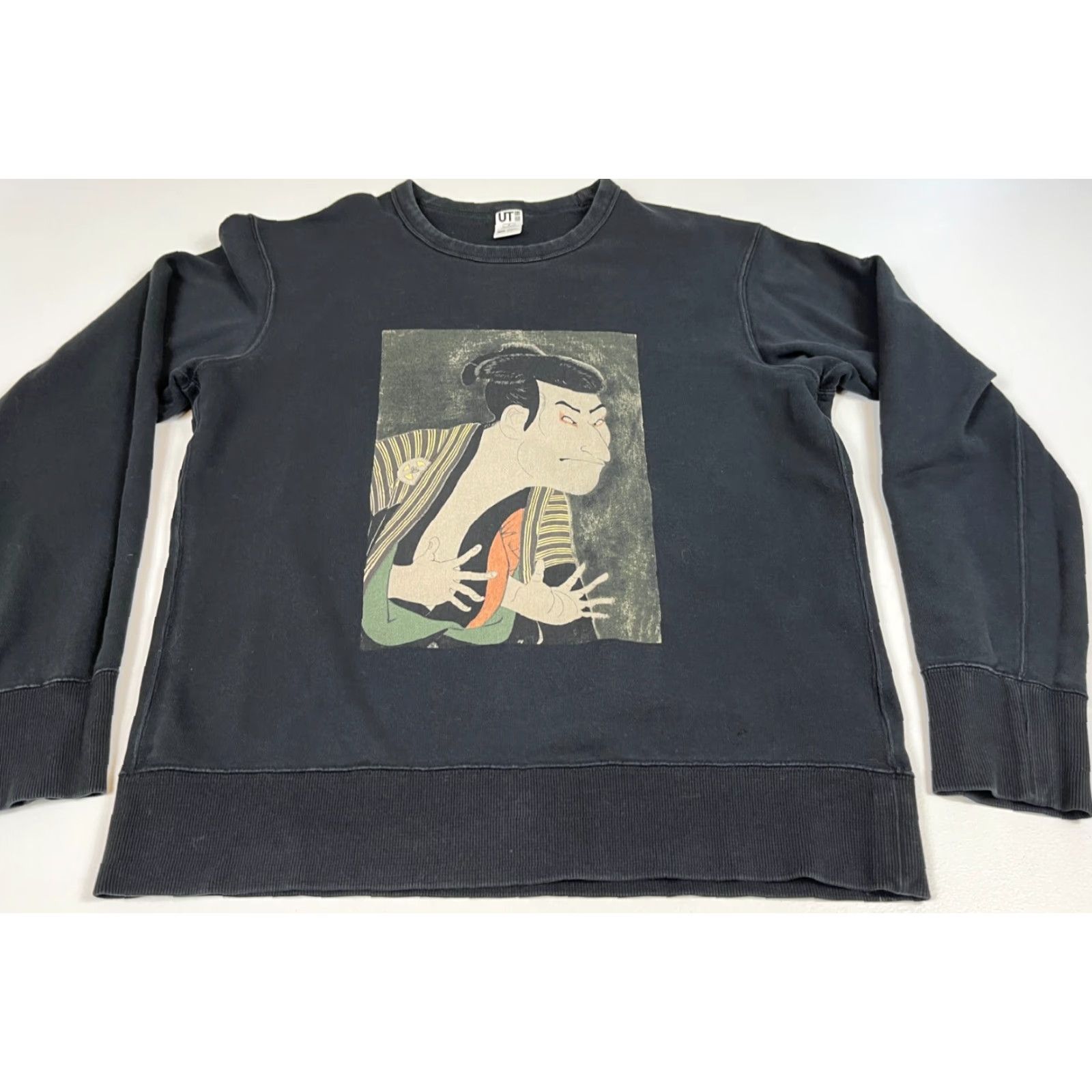 Uniqlo Uniqlo Museum of Fine Arts Boston Crewneck Sweatshirt unisex Adults Small Black Cotton Graphic Print Sweatshirt Size US S / EU 44-46 / 1 - 3 Thumbnail