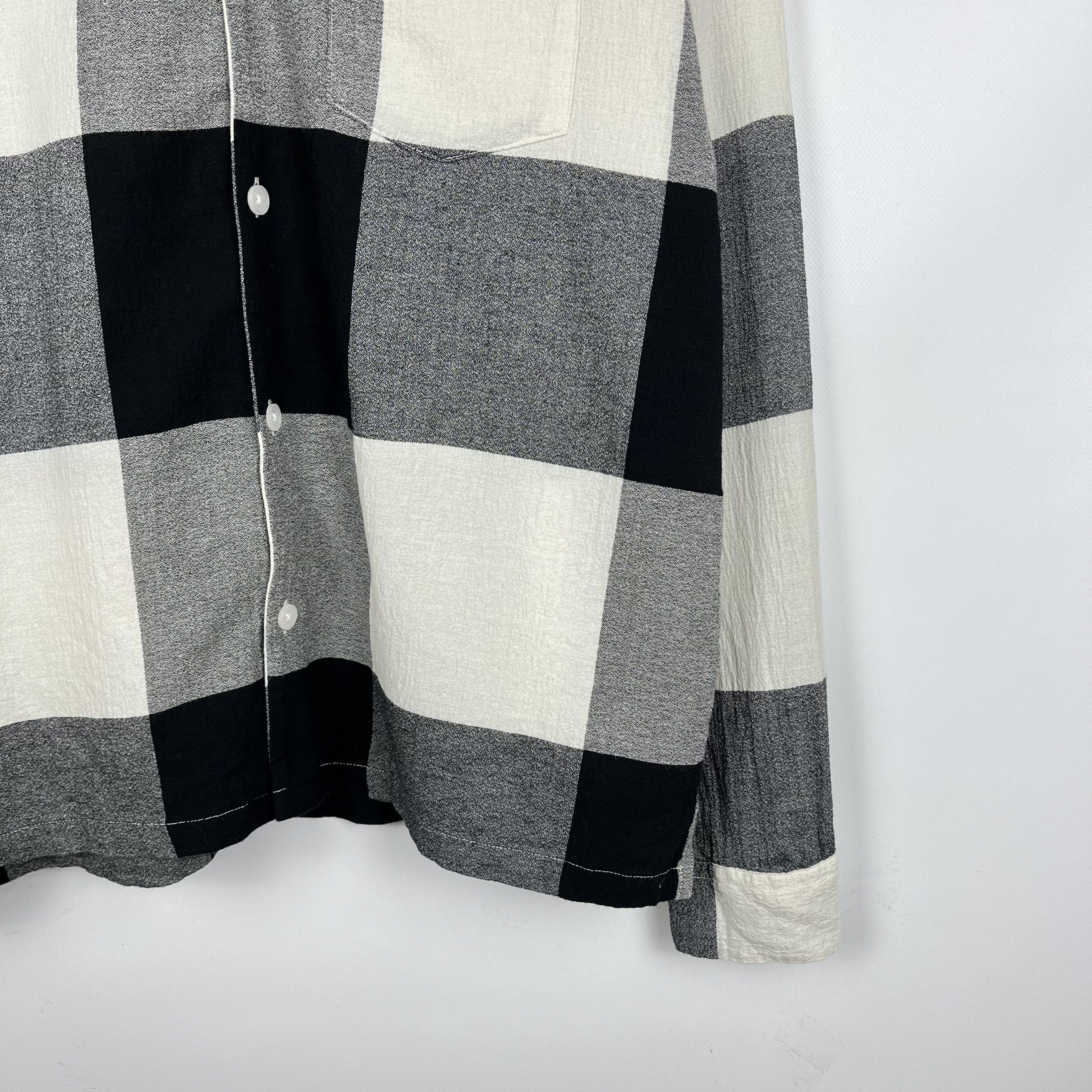 Allsaints AllSaints Lausanne Checkered Long Sleeve Button Up Shirt Size US M / EU 48-50 / 2 - 4 Thumbnail