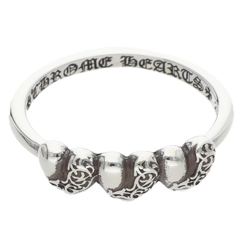 Chrome Hearts Chrome Hearts Pyramid Plus Bubblegum Ring / Size 3