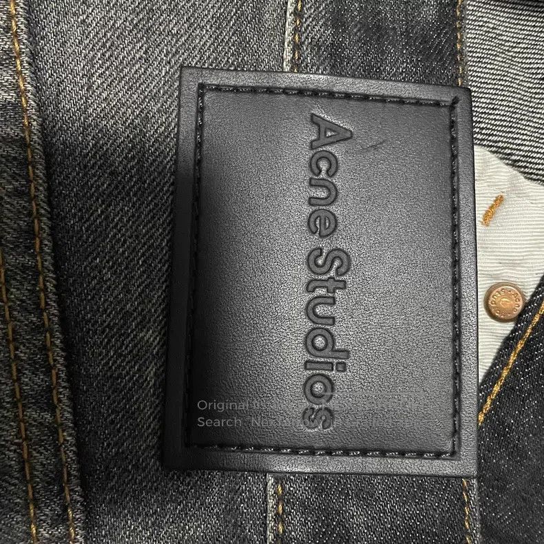Acne Studios Acne Studios 2006F Black Splatter Cutlass Denim Jeans Size US 31 - 3 Thumbnail