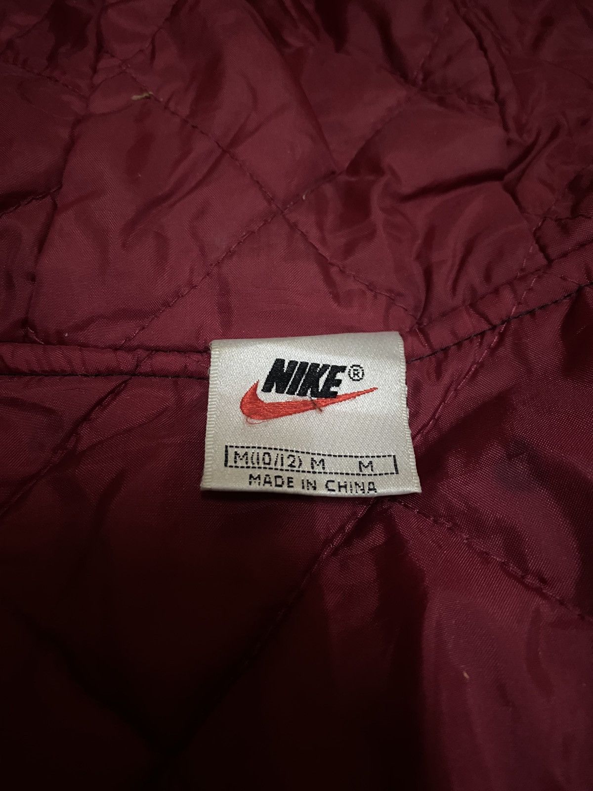 Nike Vintage 90s Nike Swoosh Big Logo Drawstring Coach Jacket Size US M / EU 48-50 / 2 - 9 Thumbnail