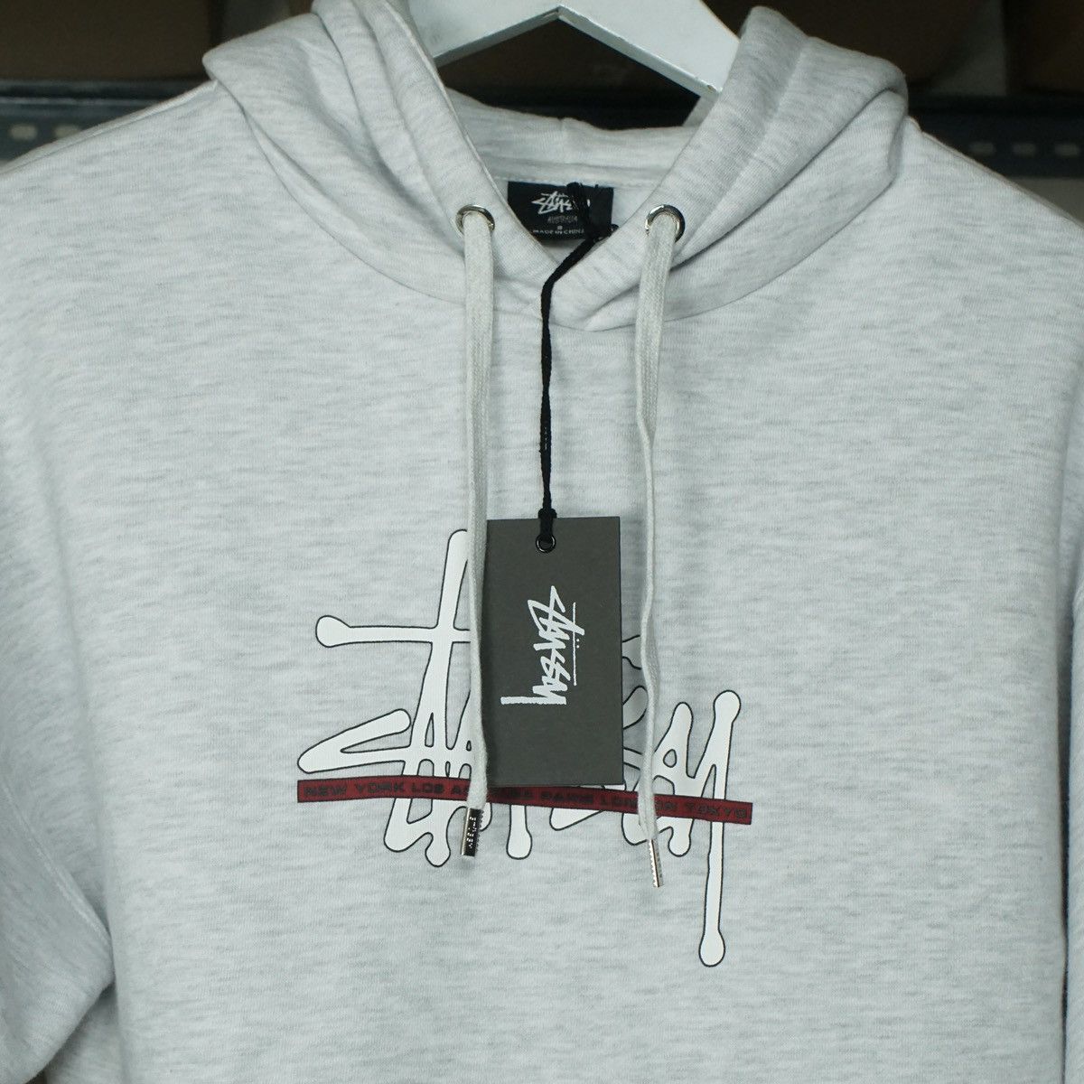 Stussy Rare Stussy Womens Crop Hoodie Size ONE SIZE - 3 Thumbnail