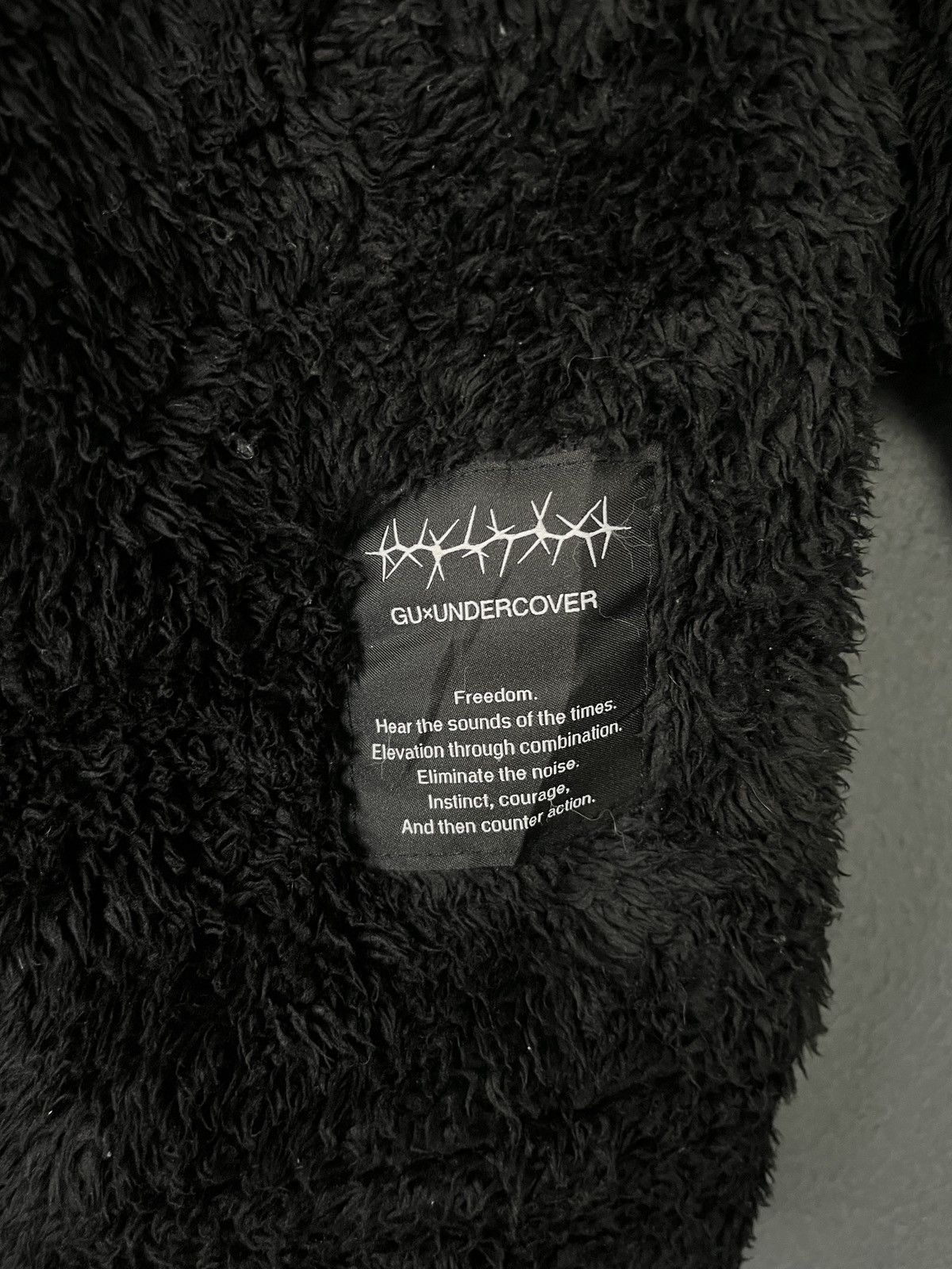 GU × Undercover Undercover x GU Fleece Cardigan Size US S / EU 44-46 / 1 - 6 Thumbnail