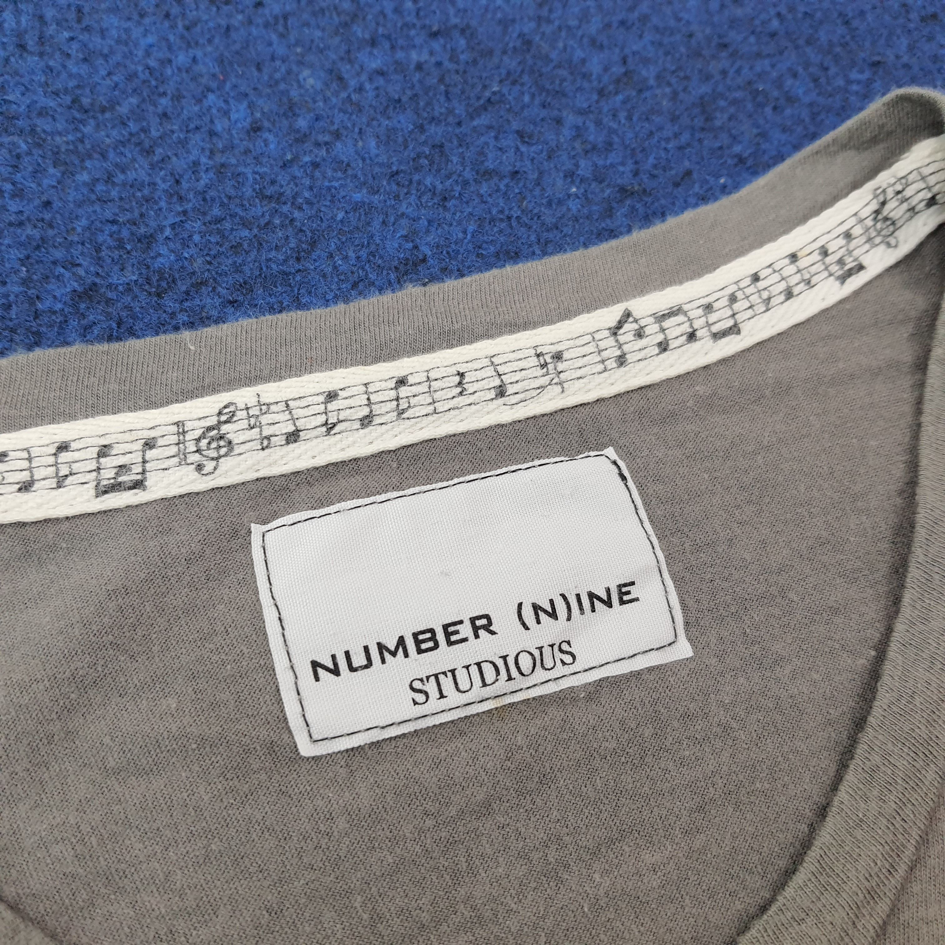 Number (N)ine Vintage Number Nine Studious Japan Streetwear Tshirt C223N61 Size US M / EU 48-50 / 2 - 4 Thumbnail
