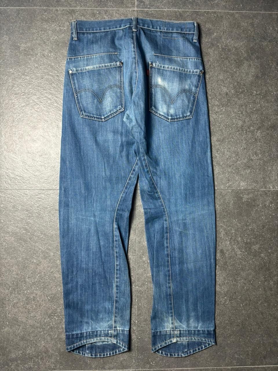 Levi's 2000s Levis Engineered Twisted Jeans Size US 31 - 9 Thumbnail