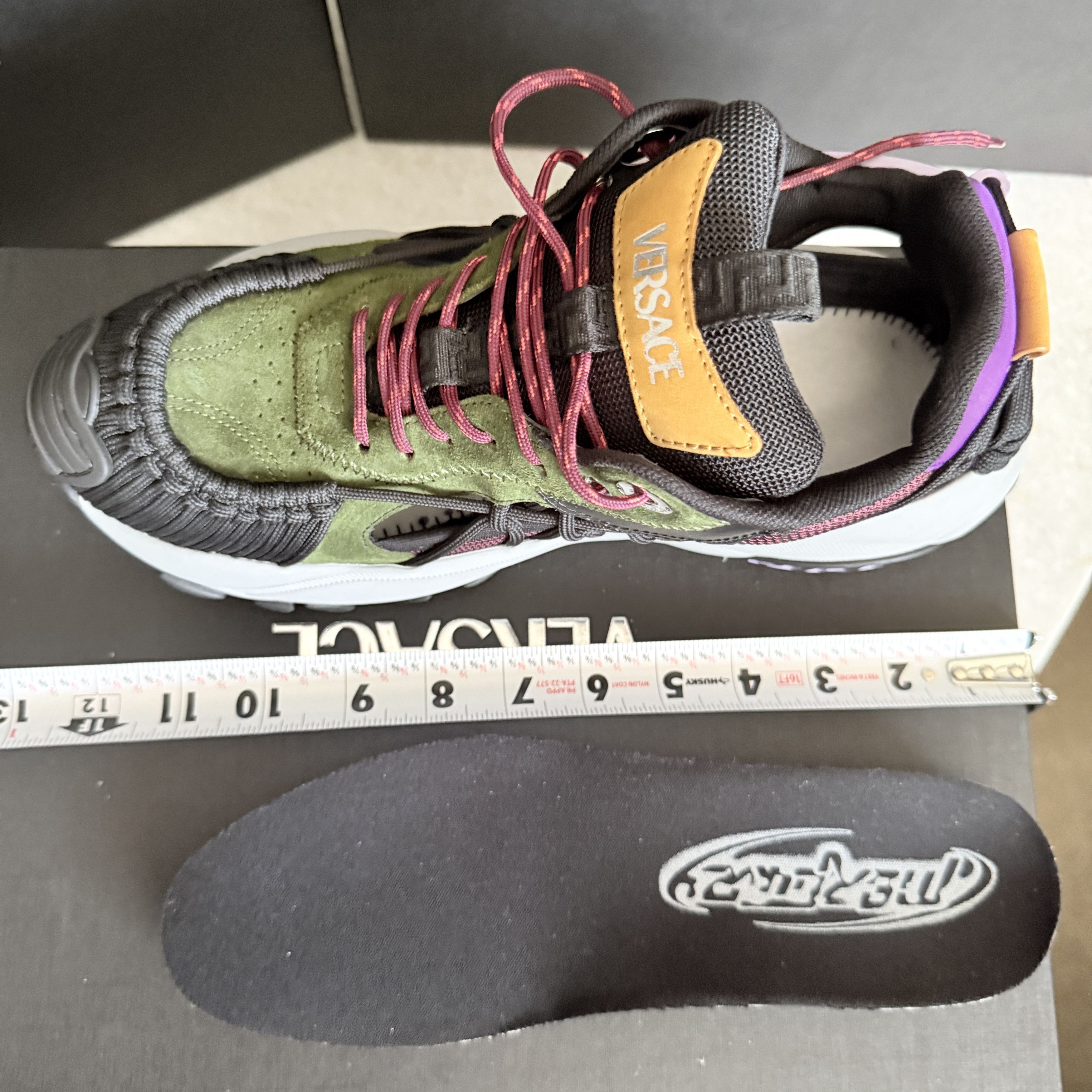 Versace Versace Trigreca Sneakers Mens 1016711 EU 41 US 8 Size US 8 / EU 41 - 15 Thumbnail