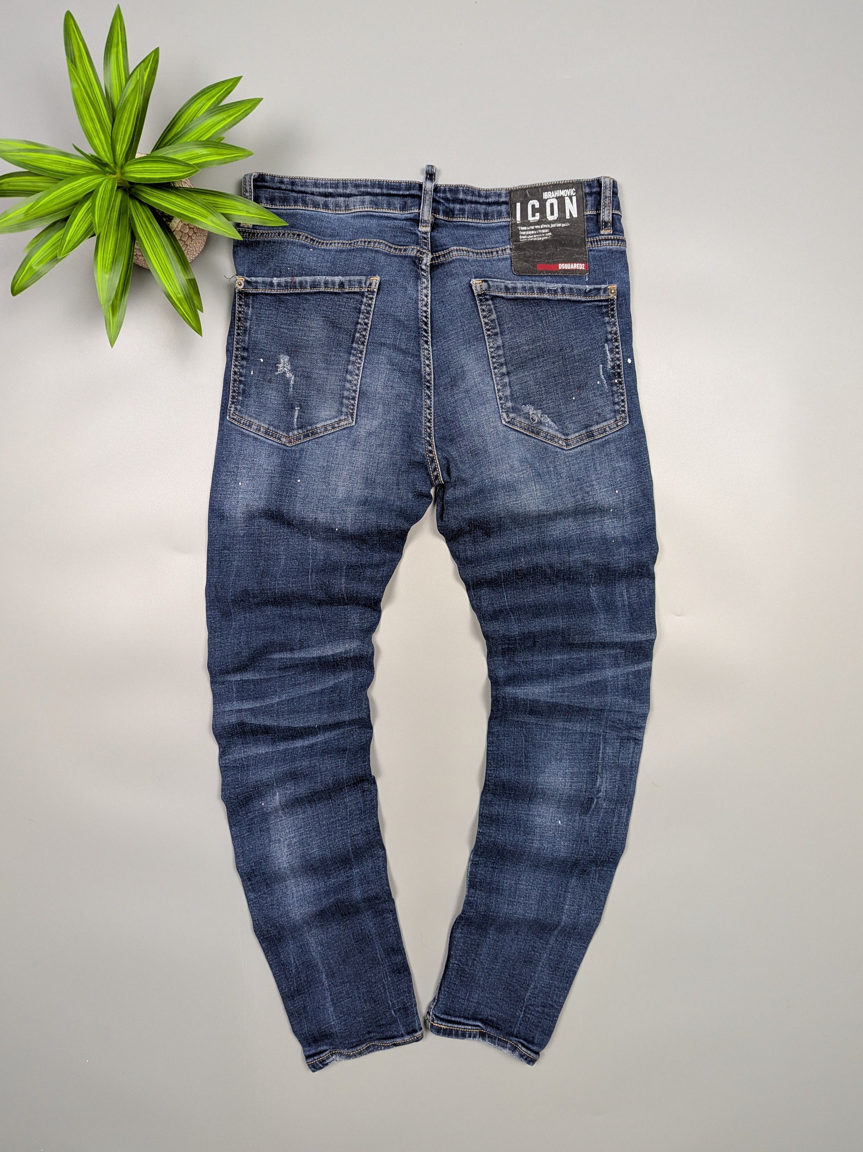 Dsquared2 Dsquared2 Icon Slim Distressed Jeans 48 Italy Size US 32 / EU 48 - 12 Thumbnail