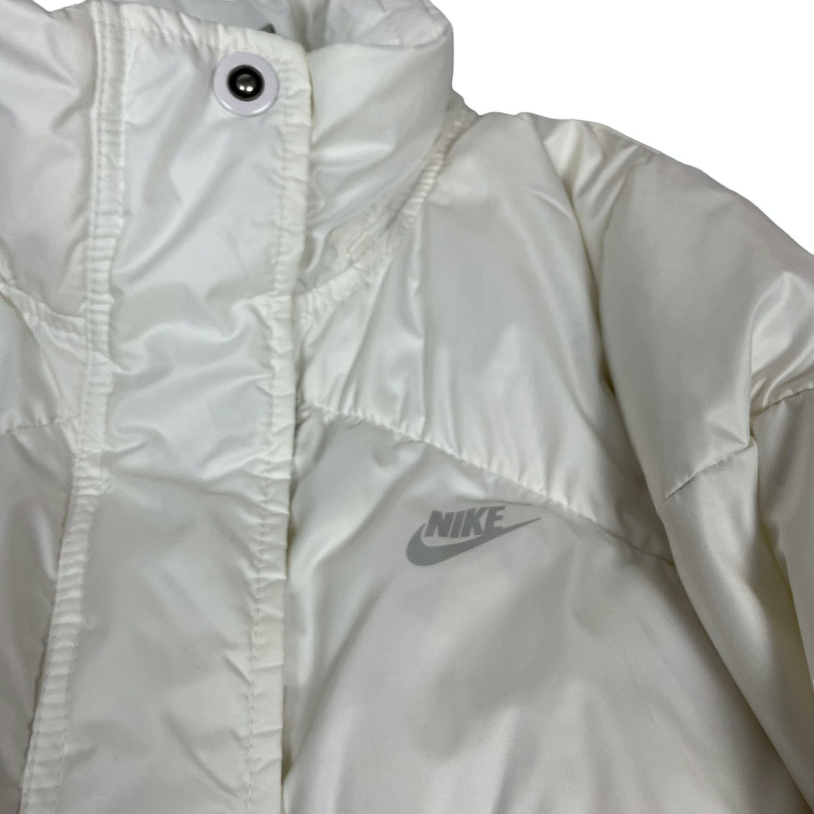 Nike × Vintage Nike Sportswear 550 Adults Full Zip Puffer Jacket XS(0-2) Size XS / US 0-2 / IT 36-38 - 3 Thumbnail