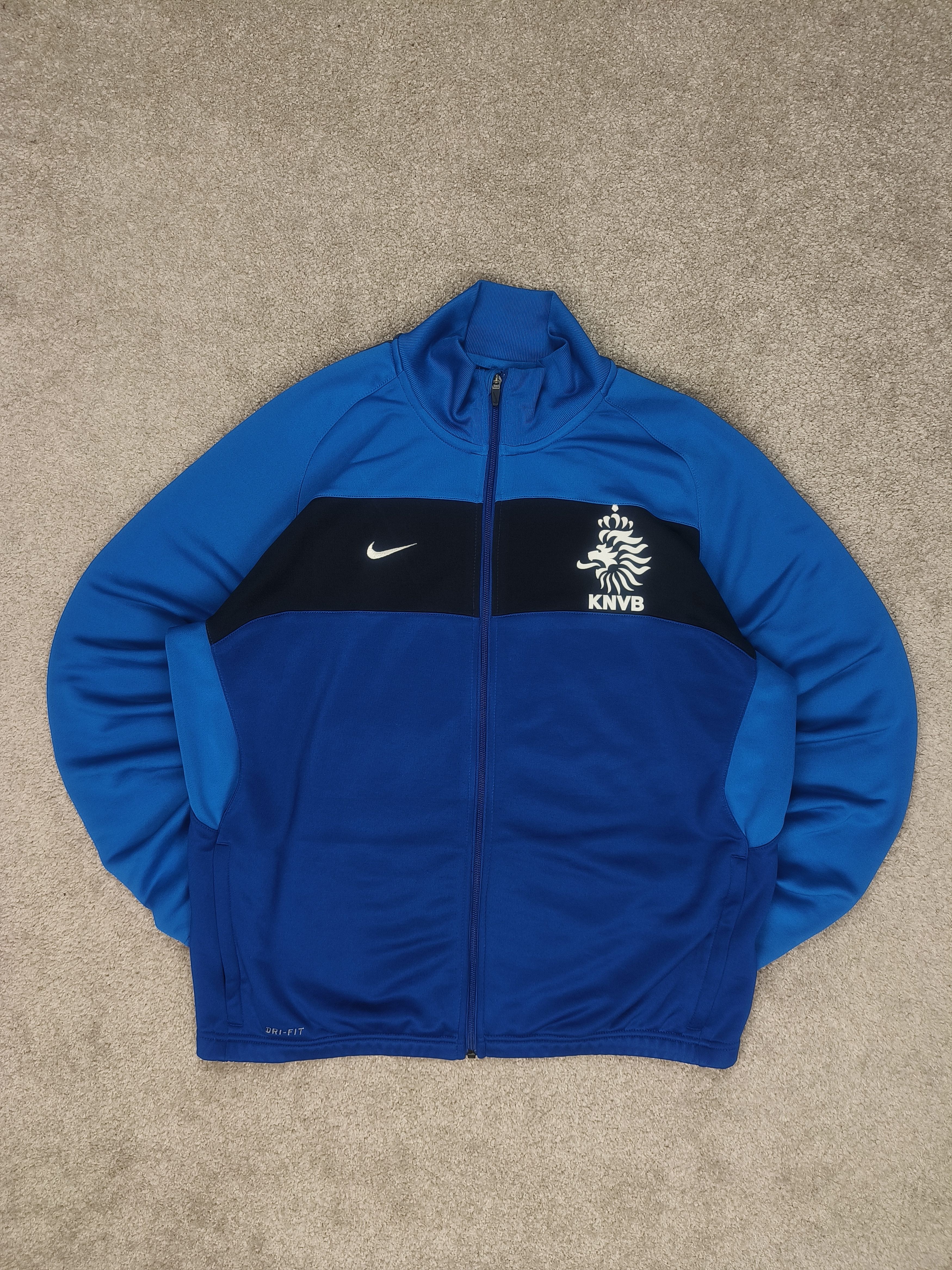 Nike Nike KNVB National Team Dri-Fit Dutch Football Soccer Jacket Size US XL / EU 56 / 4 - 1 Thumbnail