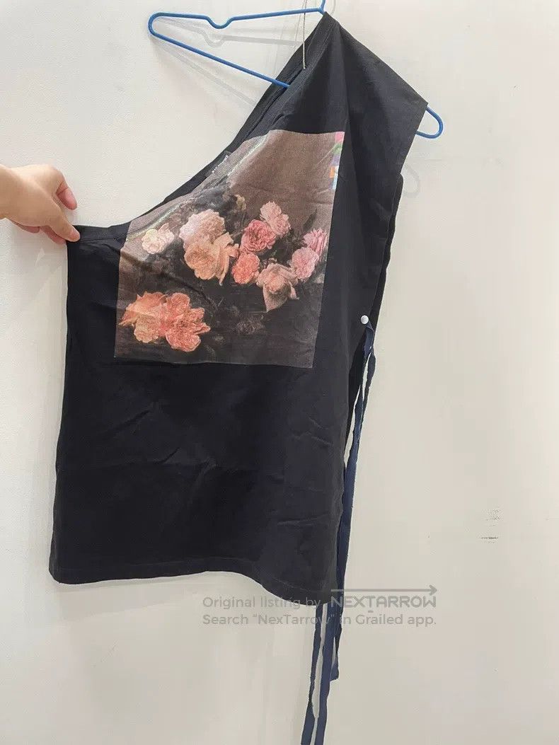 Raf Simons Raf simons Ss18 runway one shoulder Sleeveless shirt Size US XL / EU 56 / 4 - 2 Thumbnail