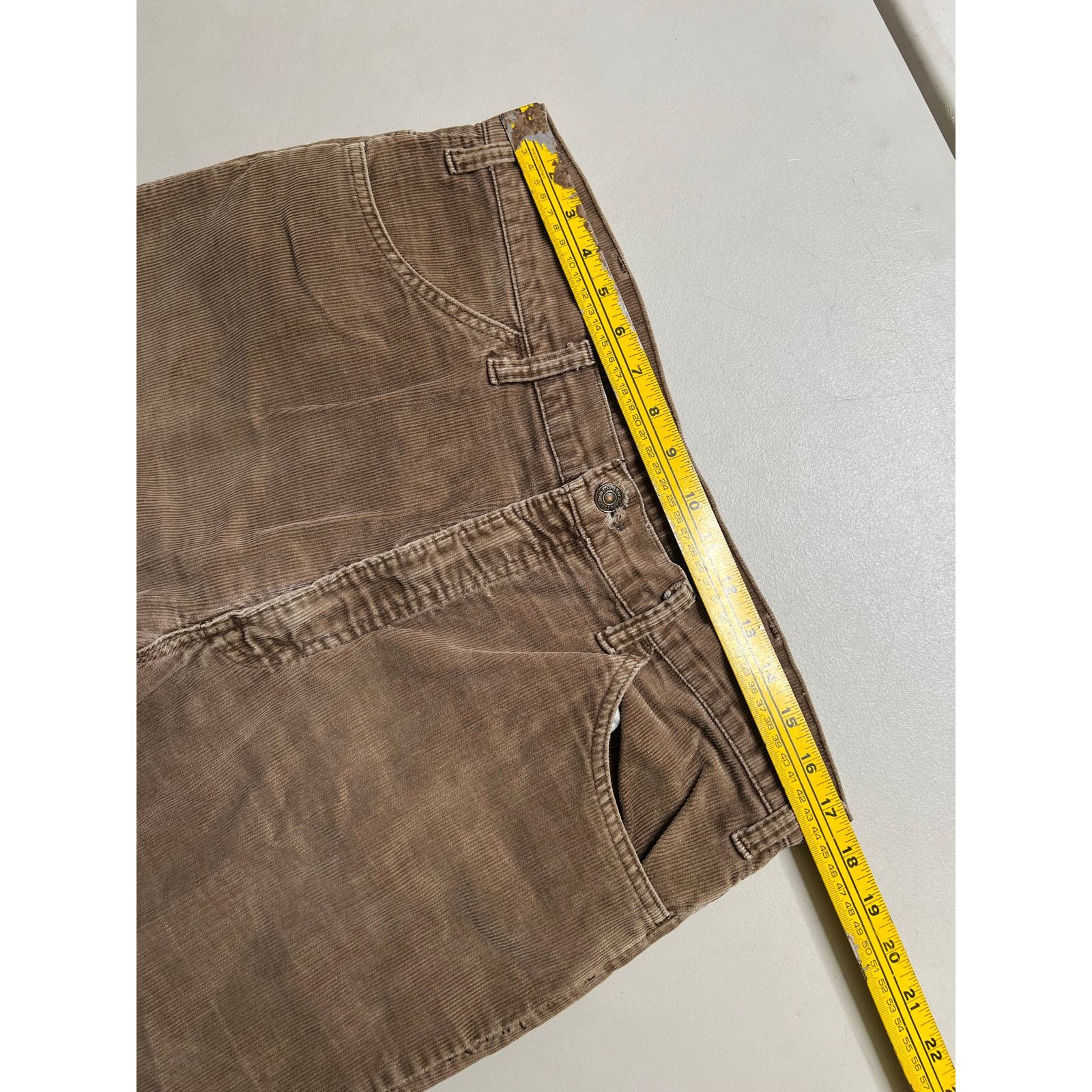 Levi's Vintage Levi’s 646 Brown Corduroy Flared Bell Bottoms 35x30 Size US 35 - 8 Thumbnail