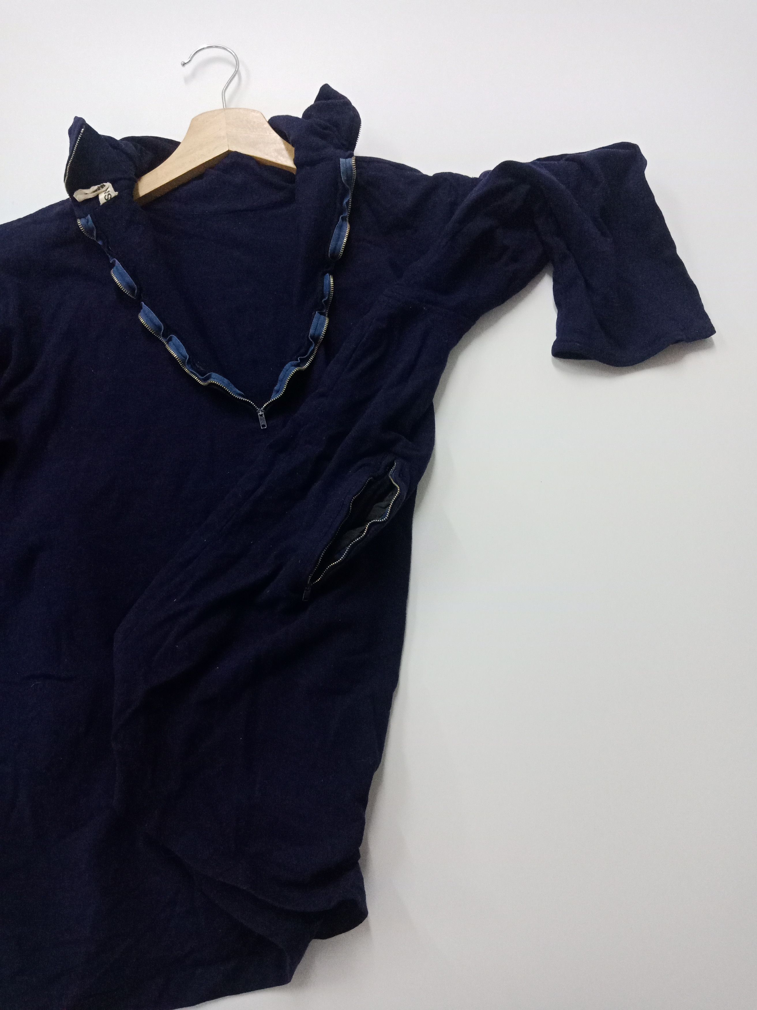 Comme des Garcons 80's CDG Pullover Double Side Pockets Tee #C Size US L / EU 52-54 / 3 - 5 Thumbnail