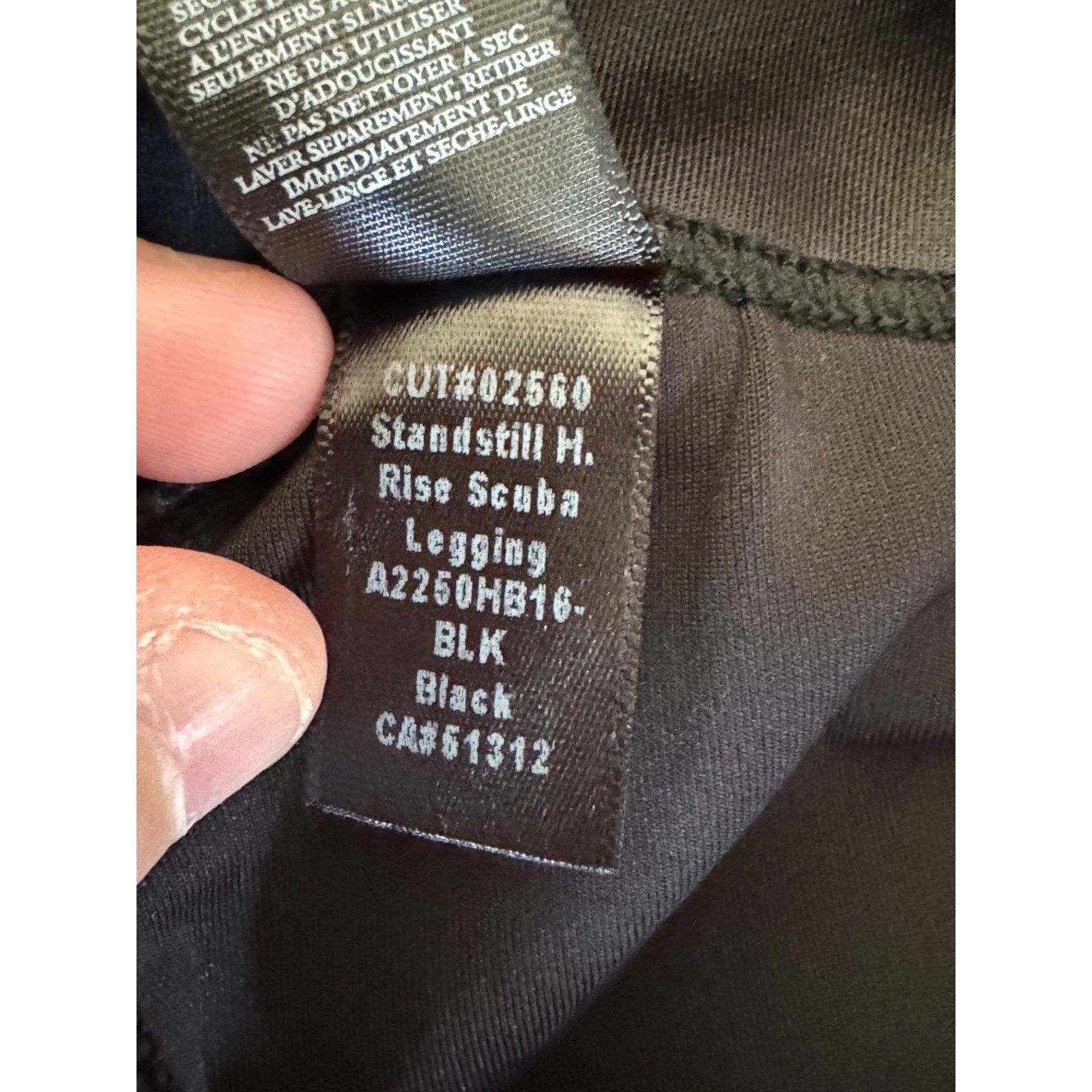 Other Koral Black High Rise Scuba Leggings Small Ring Strap Size 26" / US 2 / IT 38 - 14 Thumbnail