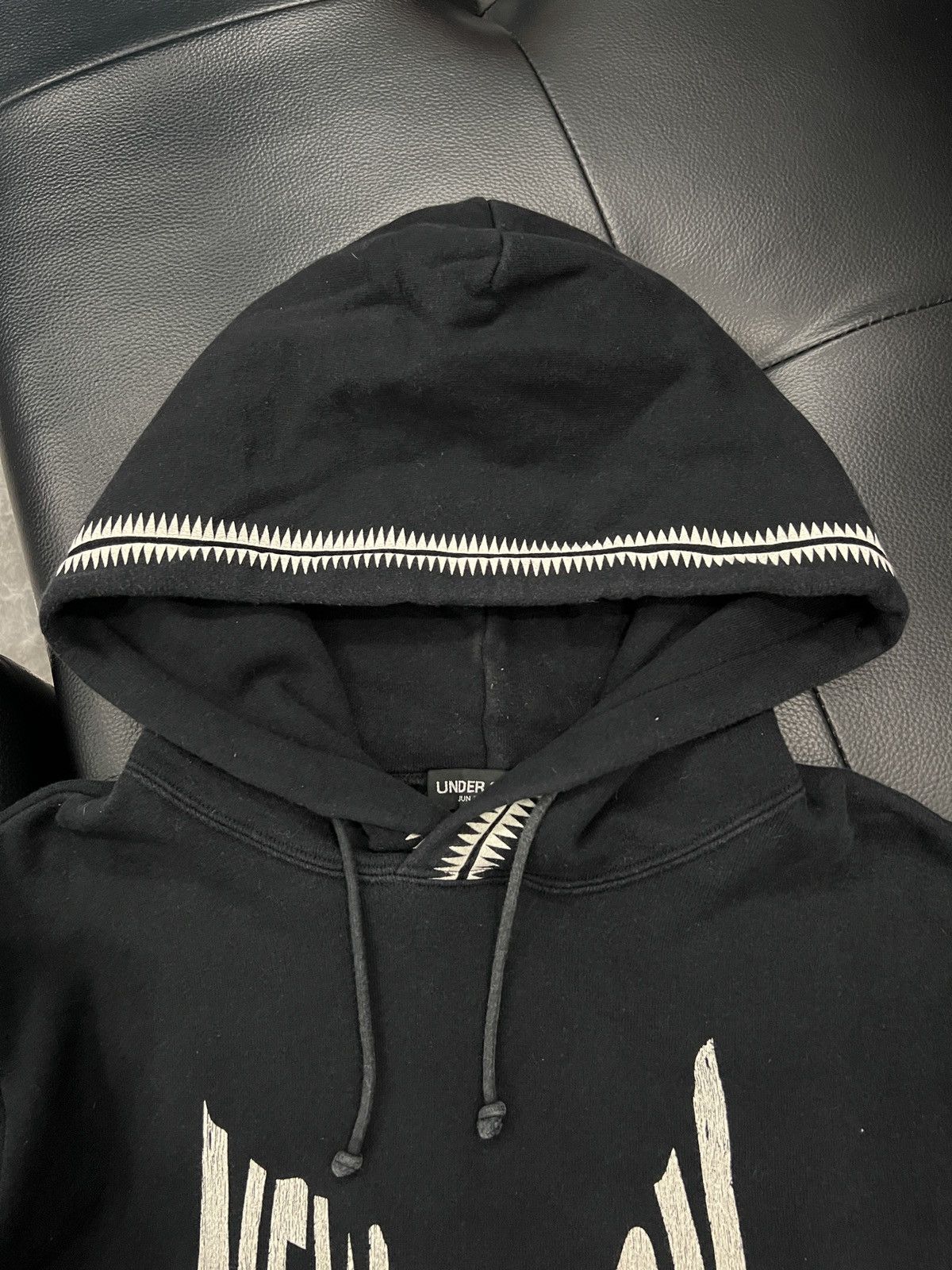 Undercover Undercover 2011 OG “NEW YORK CITY” Melted Sawtooth Hoodie Size US L / EU 52-54 / 3 - 4 Thumbnail